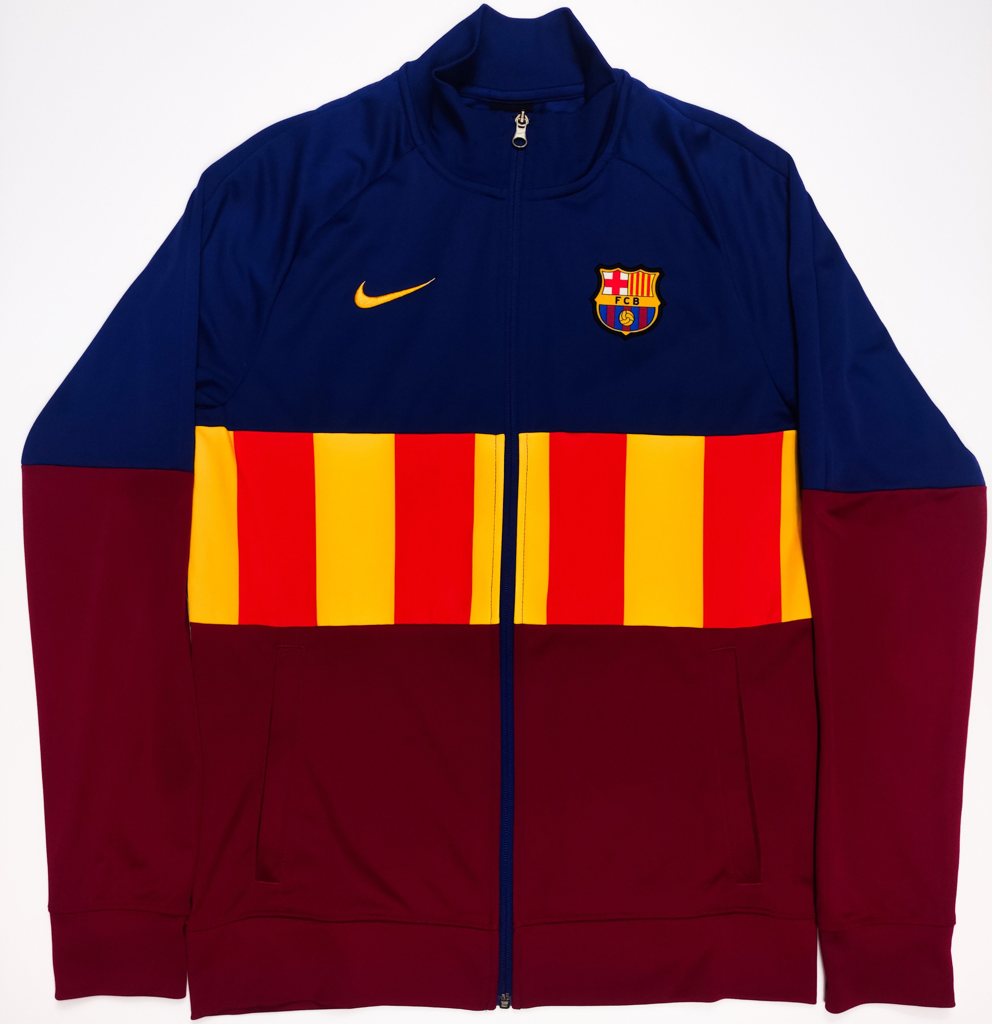 FC Barcelona 2020 Nike Travel Jacket Senyera Anthem Full Zip