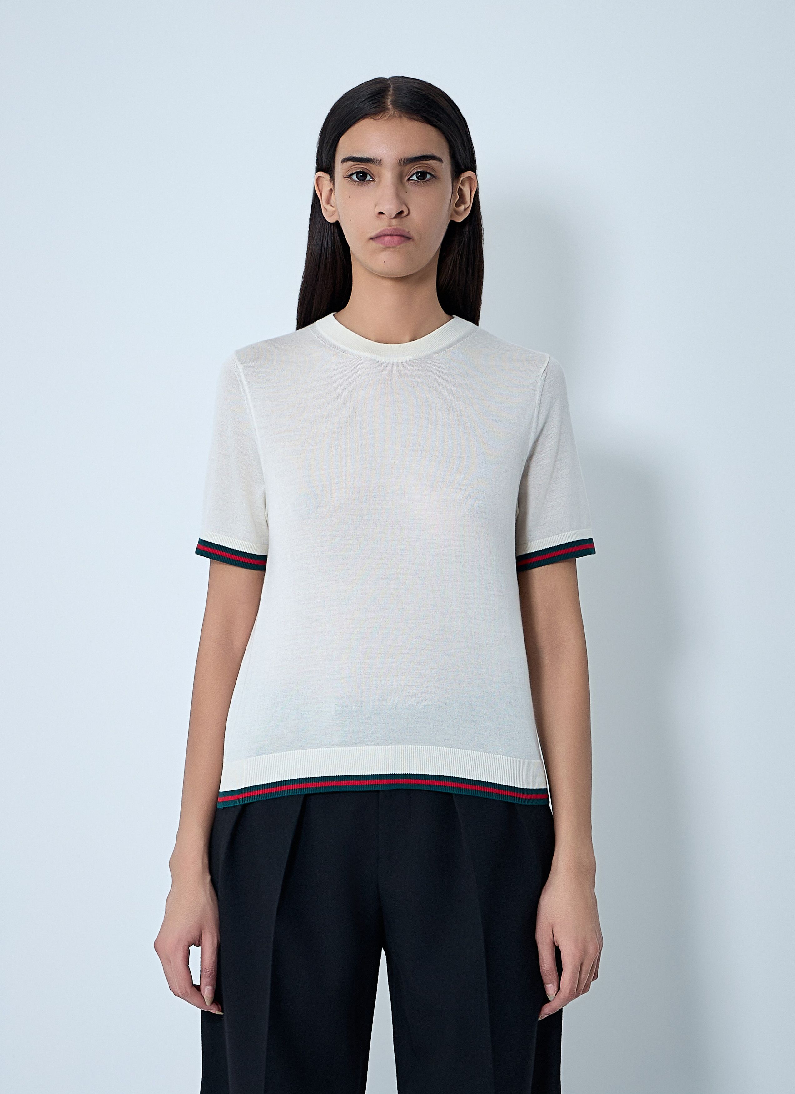 Extra Fine Cashmere-Blend Top