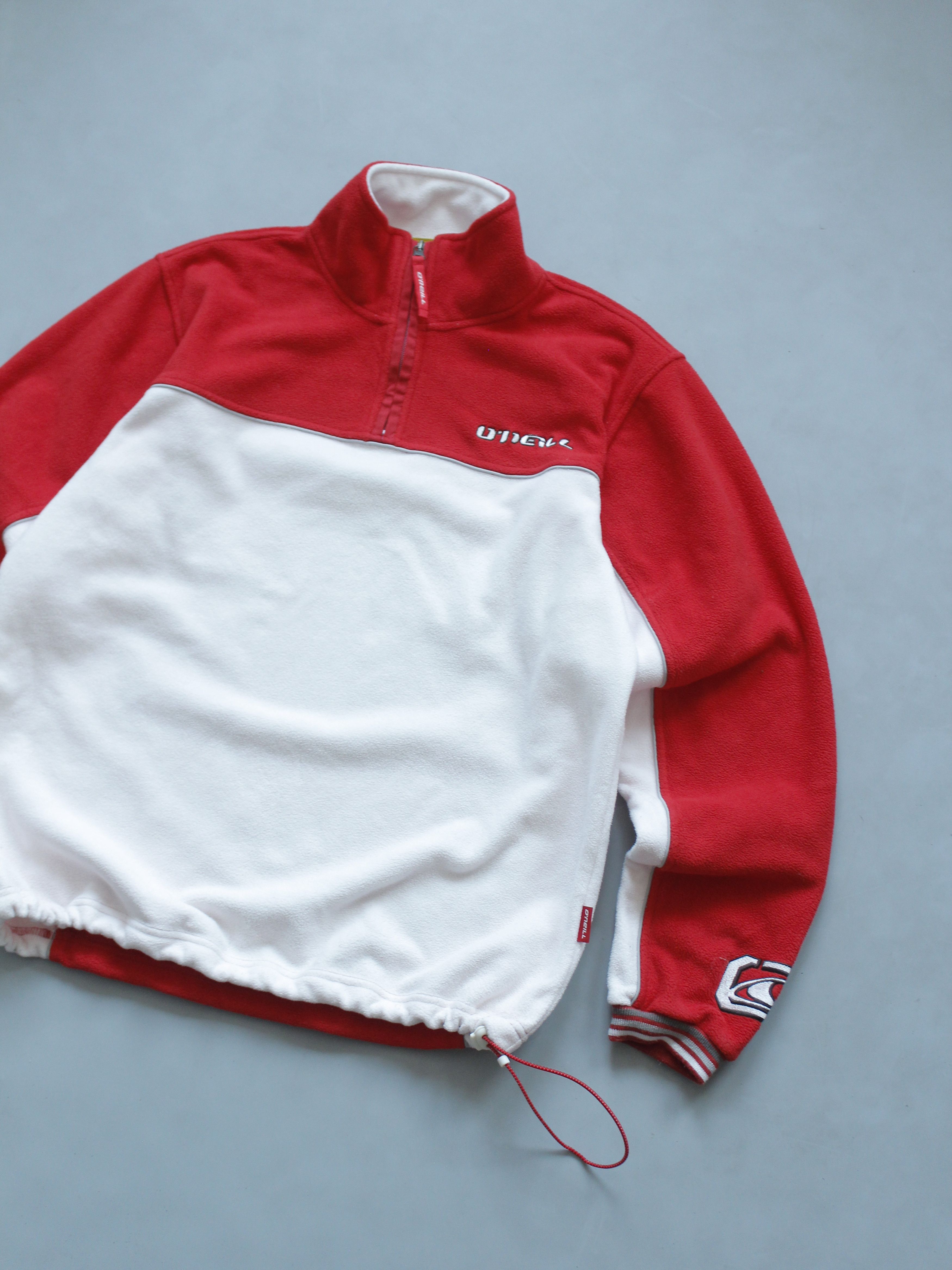 O'Neill O'NEILL FLEECE JACKET 3/4 ZIP BIG LOGO EMBROIDED MENS m Size US M / EU 48-50 / 2 - 3 Thumbnail