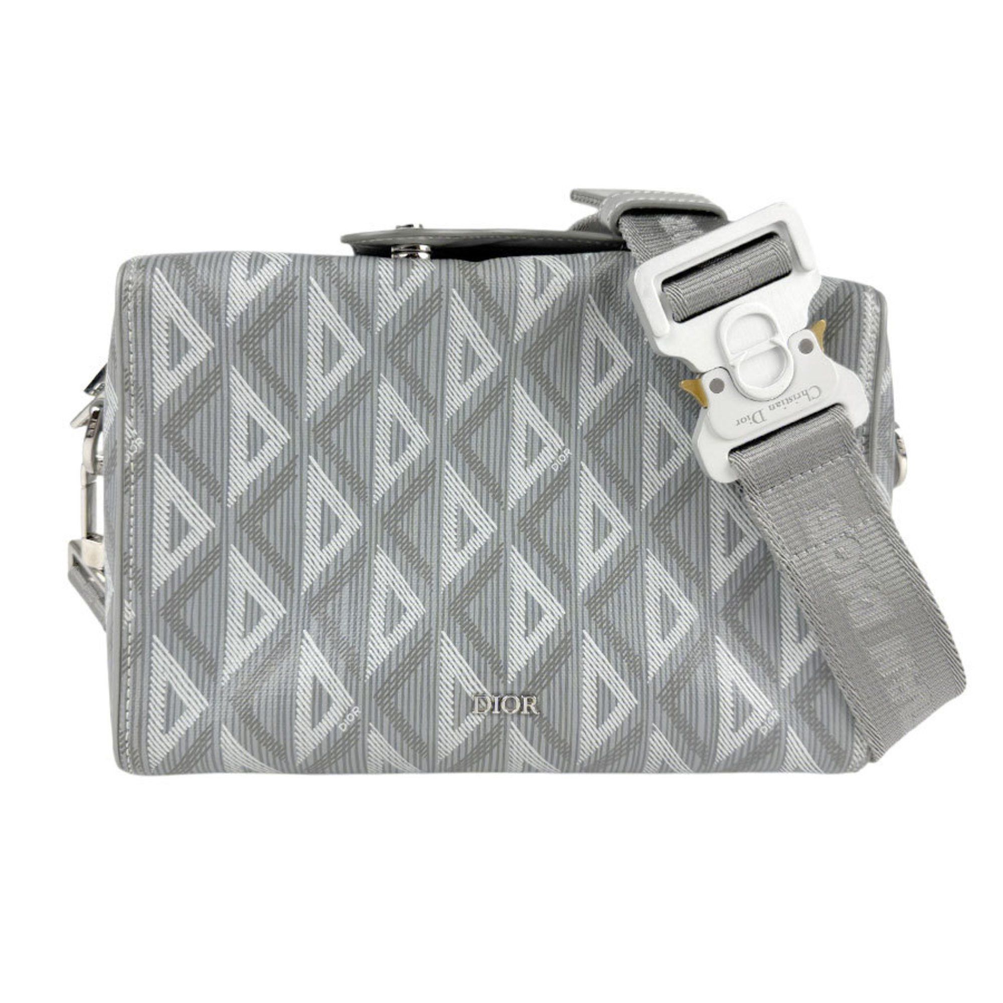 Dior Christian Dior Dior Shoulder Bag Leather Grey Silver Men's z4214 Size ONE SIZE - 1 Thumbnail