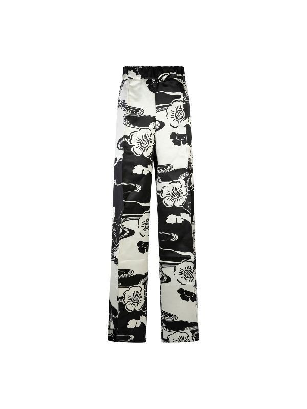 Jil Sander o1y1025 Sweatpant in Black/White Size 27" / US 4 / IT 40 - 1 Thumbnail