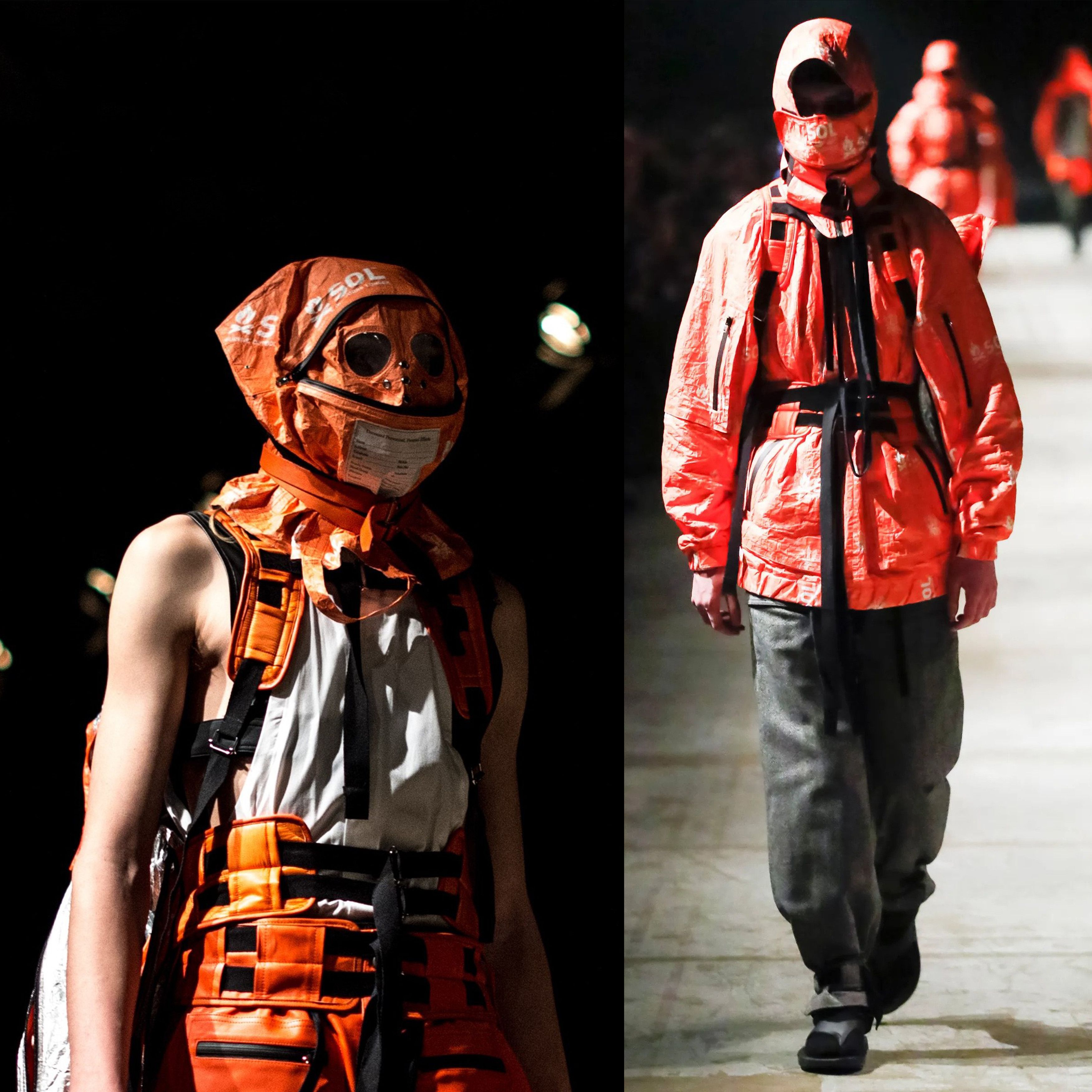 Takahiromiyashita The Soloist. Takahiromiyashita The Soloist SOL protective sample (FW18) Size US M / EU 48-50 / 2 - 3 Thumbnail