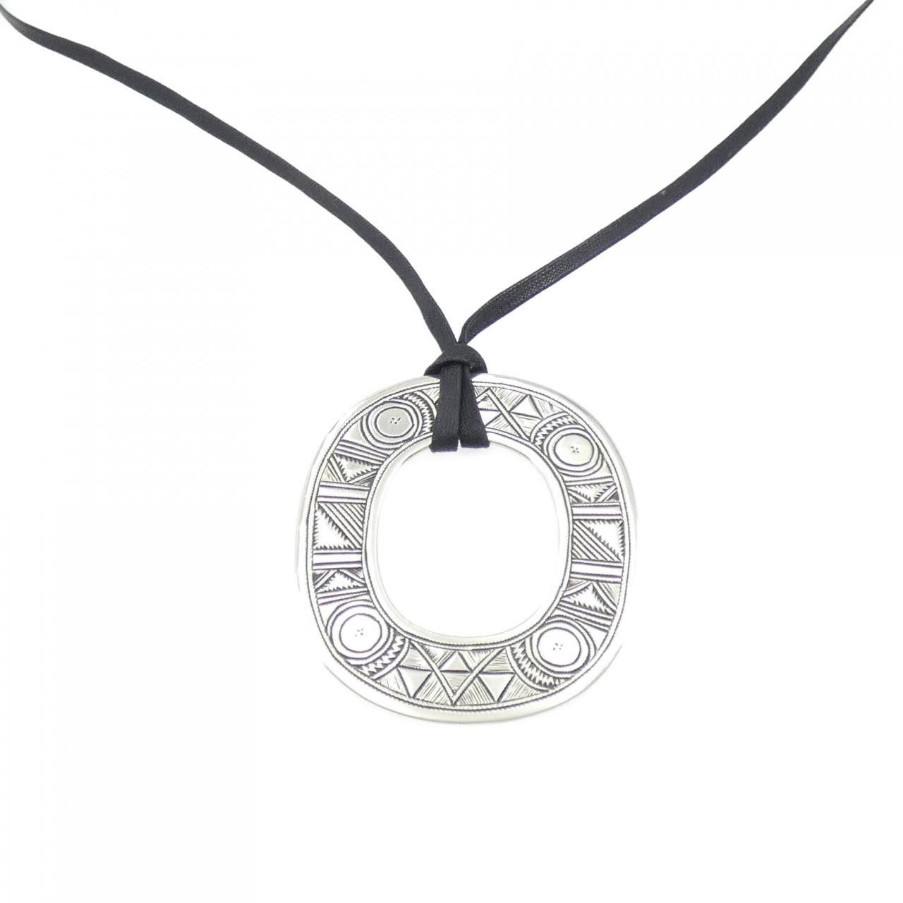 Hermes Hermes Hermes Touareg 925 Silver Necklace Precious Metal Necklace DUTY FREE for USA Size ONE SIZE - 1 Thumbnail