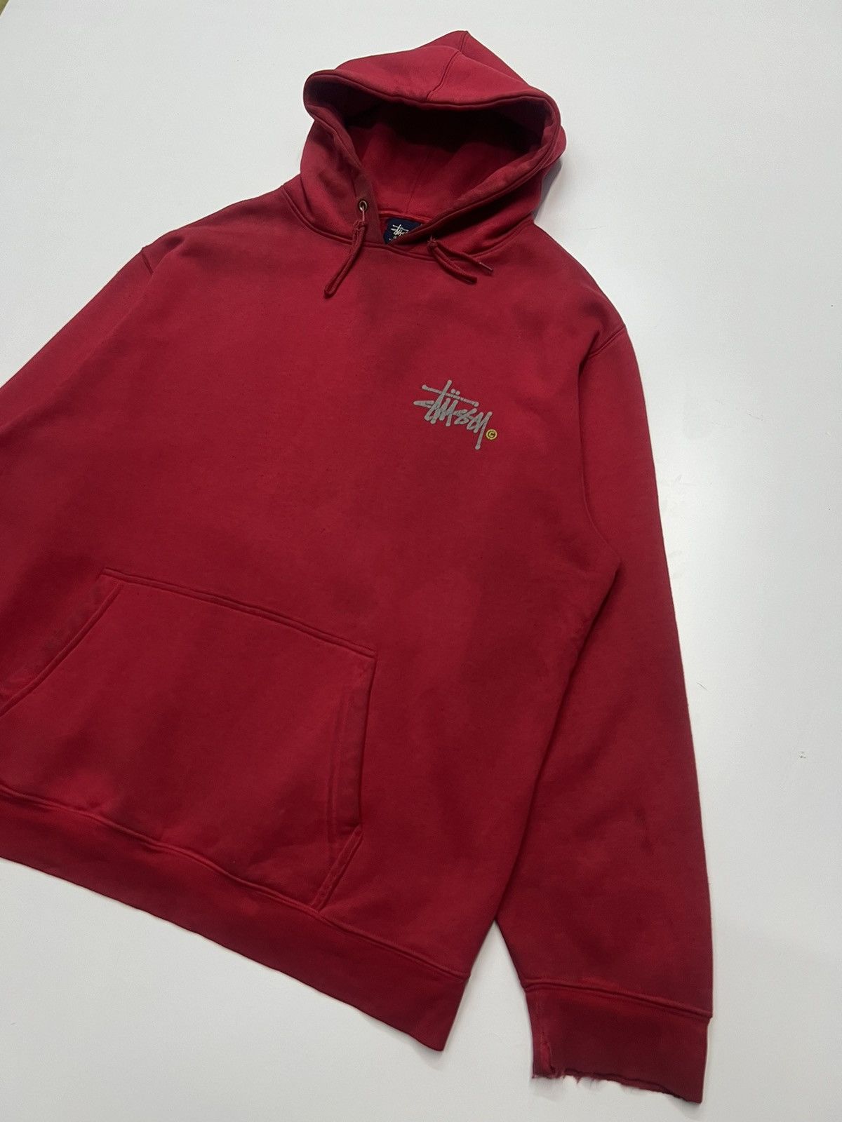 Other VINTAGE STUSSY HOODIE BIG LOGO Size US XL / EU 56 / 4 - 4 Thumbnail