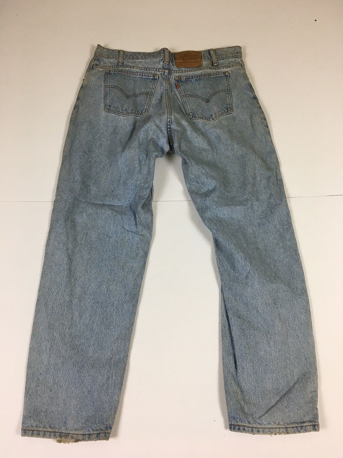 Levi's Vintage 90s Levi’s 550 Orange Tab Relaxed Fit Tapered Leg Size US 36 / EU 52 - 6 Thumbnail
