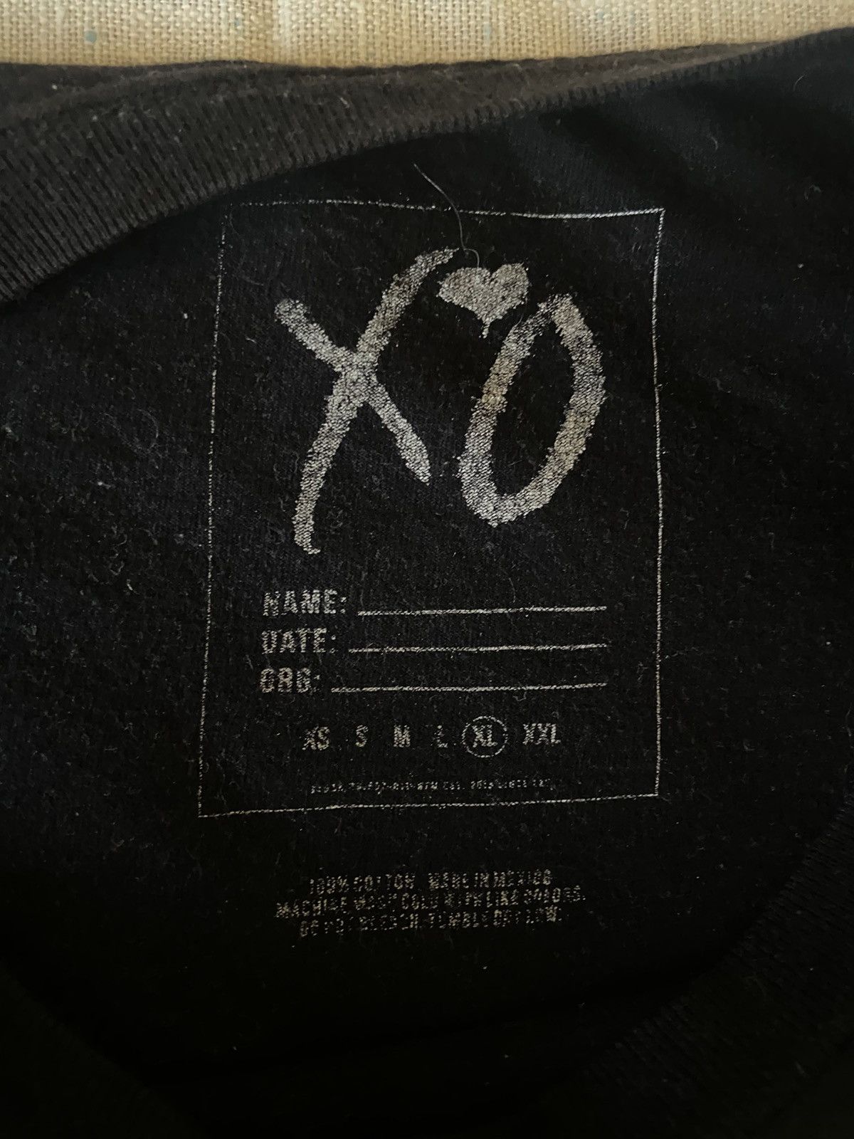 The Weeknd × XO The Weeknd Beauty Behind The Madness T-Shirt Size US L / EU 52-54 / 3 - 4 Thumbnail
