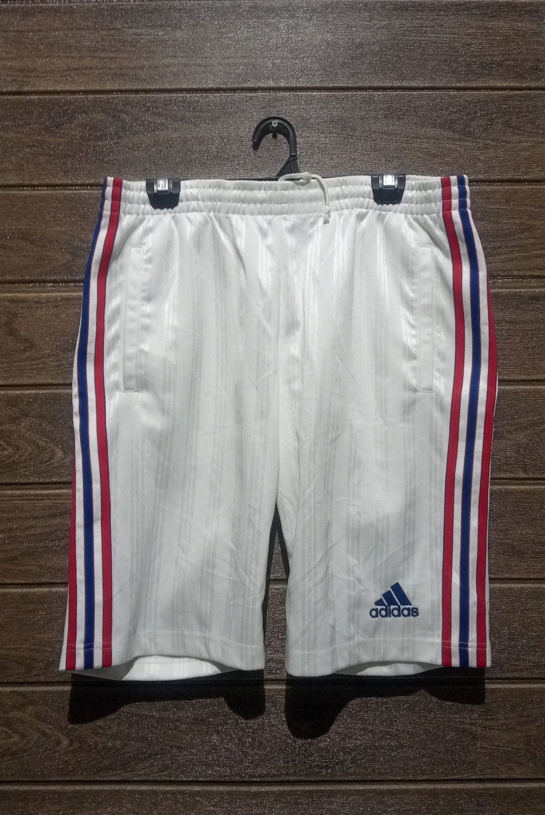 Adidas Vintage Adidas Shorts France Colourway Size US 34 / EU 50 - 1 Thumbnail