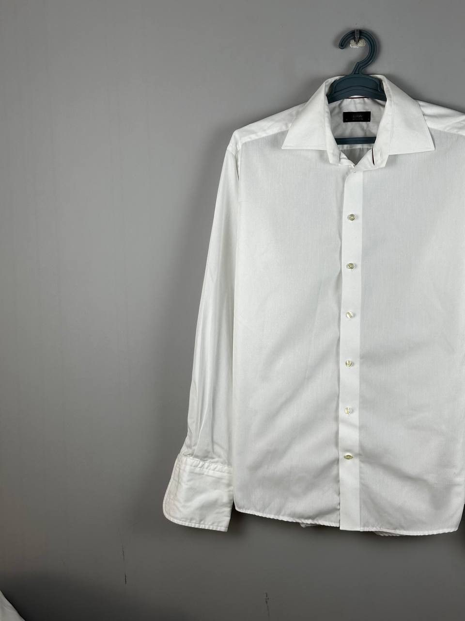 Eton Eton Ganghster 1928 Luxury Cotton Twill Dress Shirt Size 52L - 3 Thumbnail