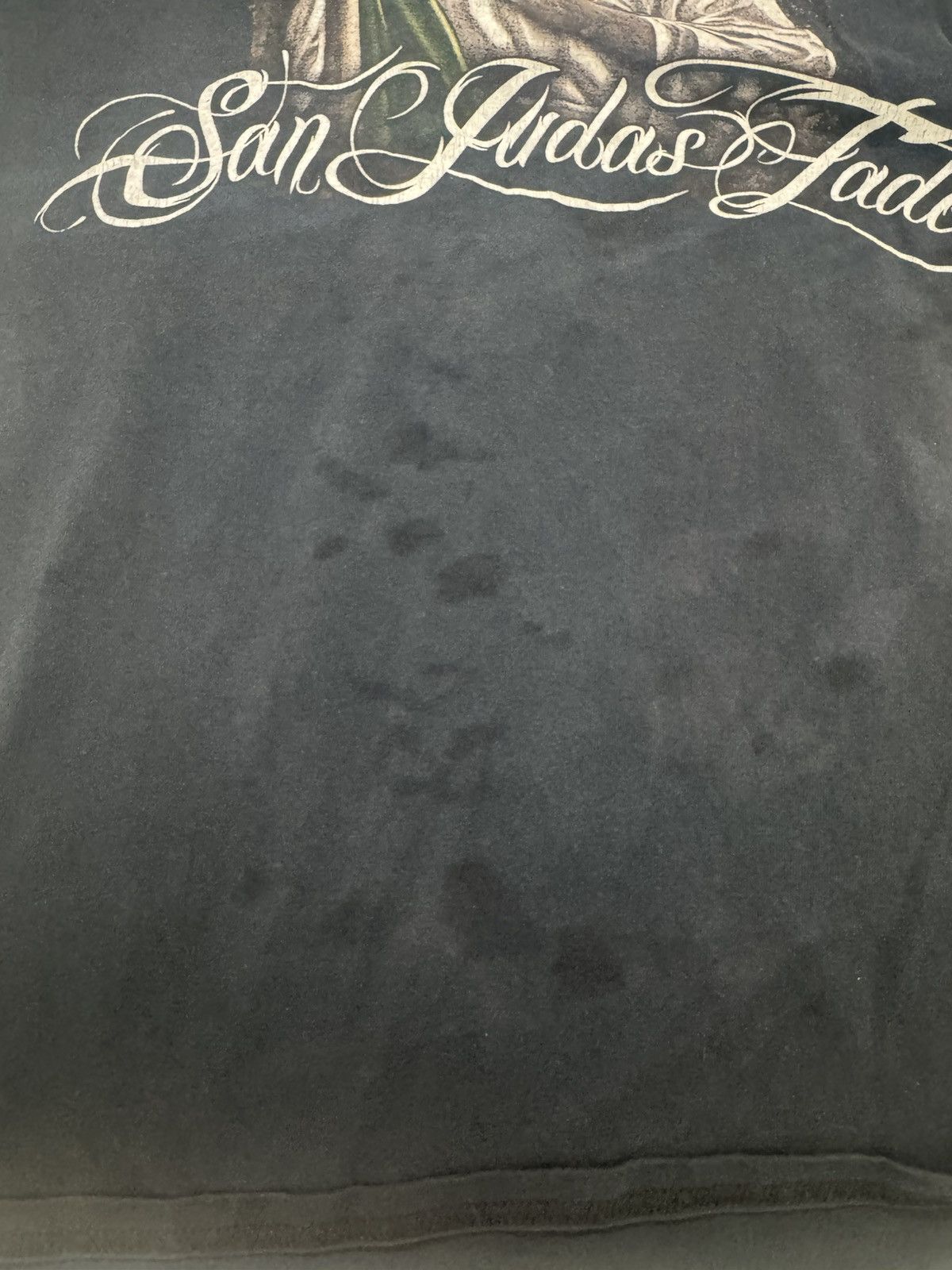 Gildan Vintage San Judas Tadeo graphic tee Size US XL / EU 56 / 4 - 7 Thumbnail