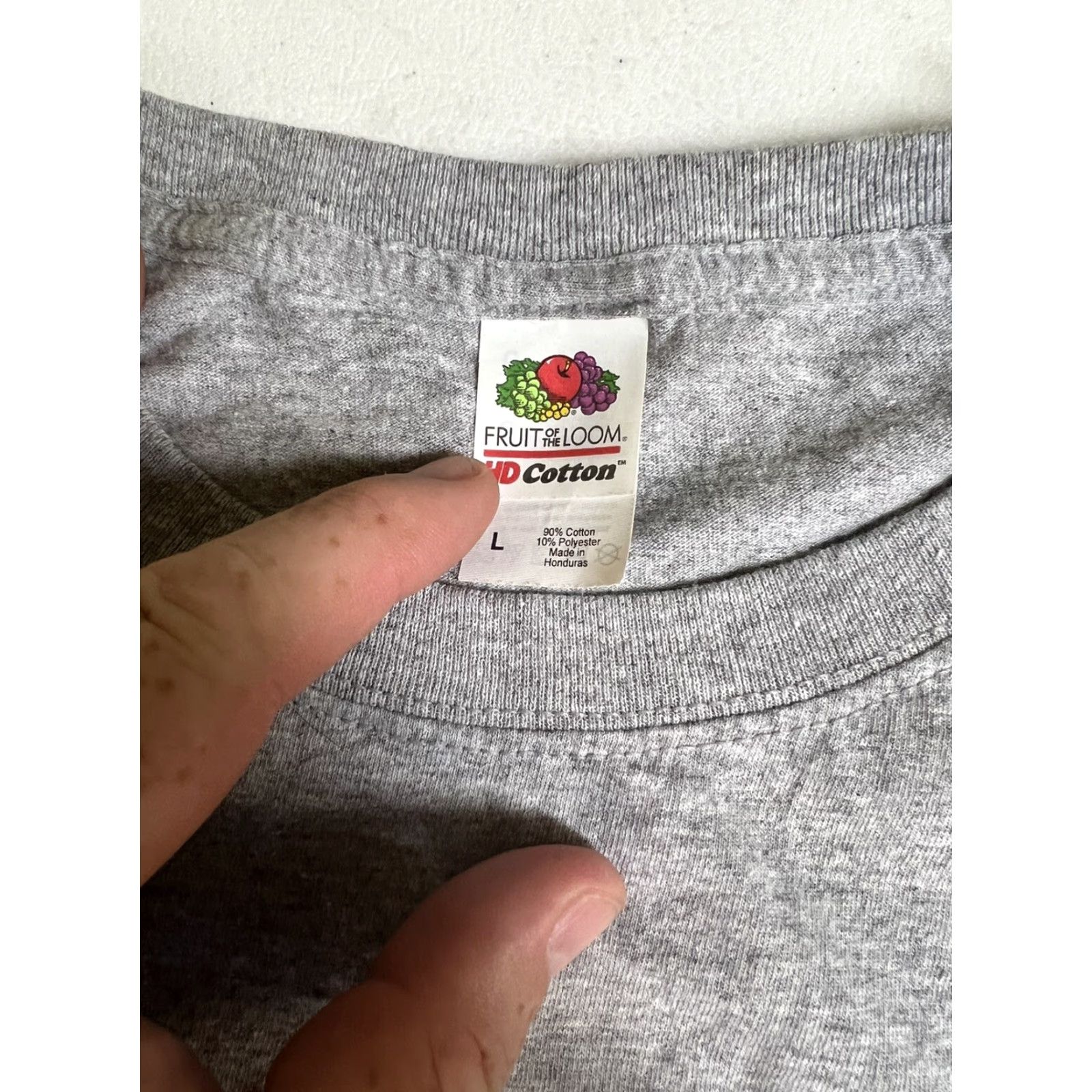 Fruit Of The Loom Fruit of the Loom T-Shirt Mens L Gray CAMP McDONALD'S FRENCH FRIES BURGER SHAKE CHICKEN NUGGETS T SHIRT Mens L Gray Shirt Size US L / EU 52-54 / 3 - 5 Thumbnail
