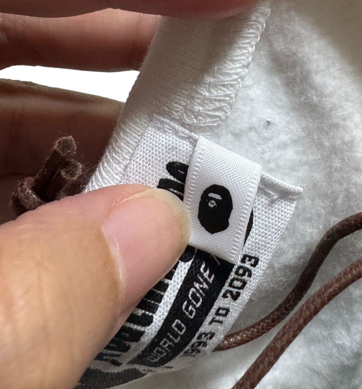 Bape BAPE Big sean Shark Full Zip Hoodie White Size US L / EU 52-54 / 3 - 10 Thumbnail