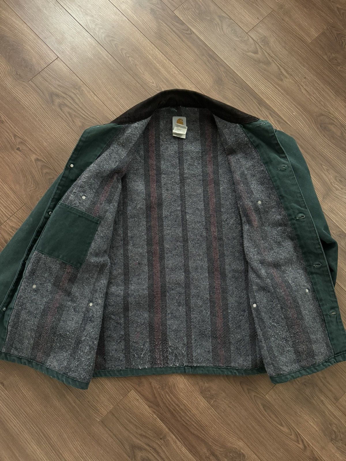 Carhartt Vintage 90-s Carhartt C02HTG green jacket Size US XL / EU 56 / 4 - 6 Thumbnail