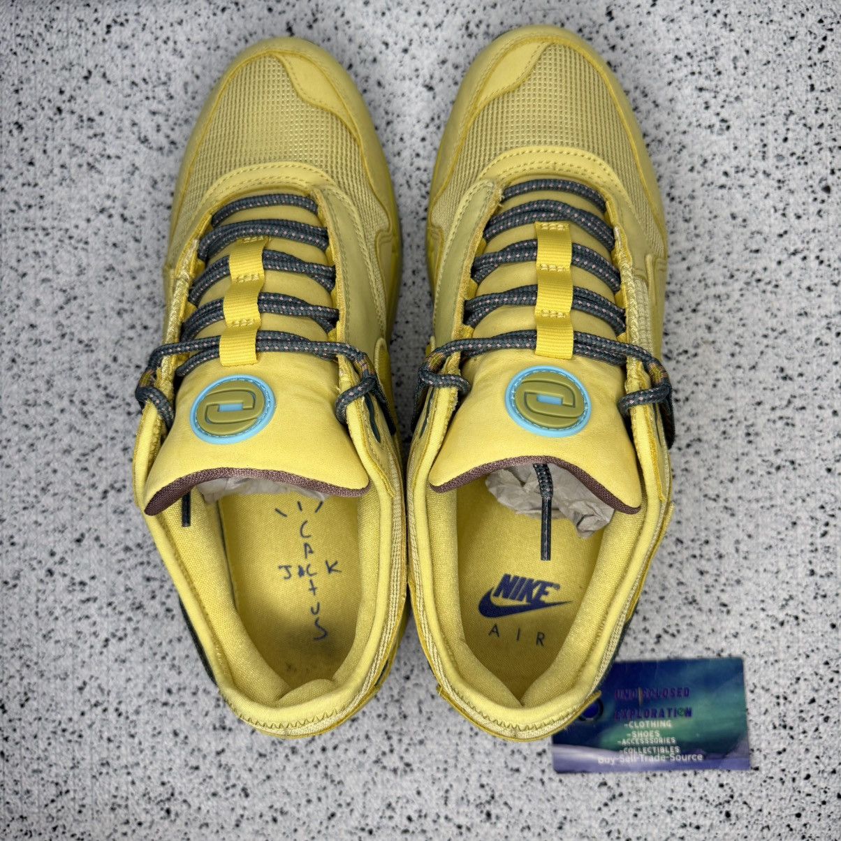 Nike × Travis Scott Nike Air Max 1 Travis Scott Saturn Gold Size 9 Men Size US 9 / EU 42 - 4 Thumbnail