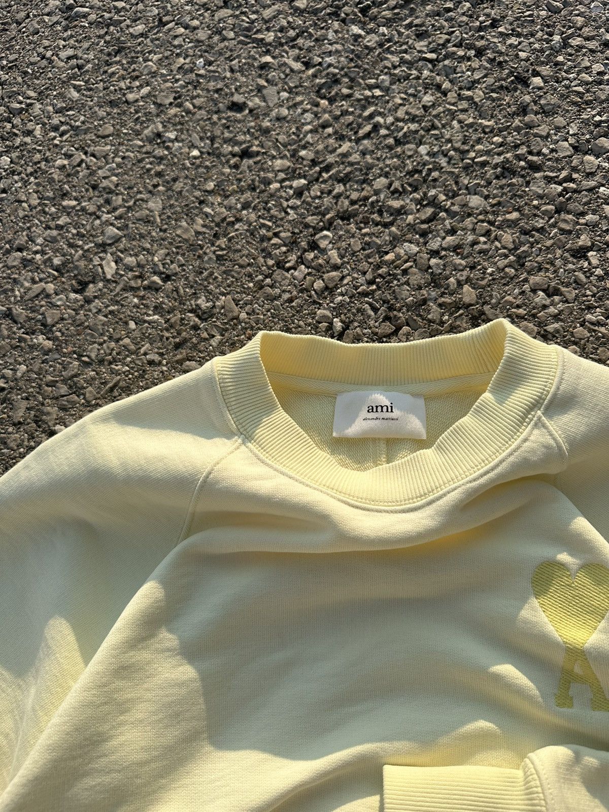 AMI Ami Paris Heart Logo Sweatshirt Size US S / EU 44-46 / 1 - 4 Thumbnail