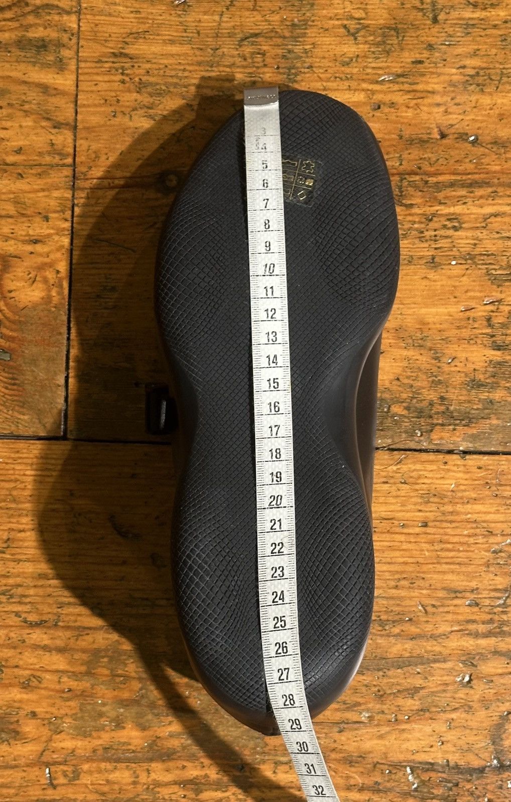 Prada Prada Linea Rossa 'Sport' Black Loafers With Metal Buckle Size US 6 / EU 39 - 8 Thumbnail