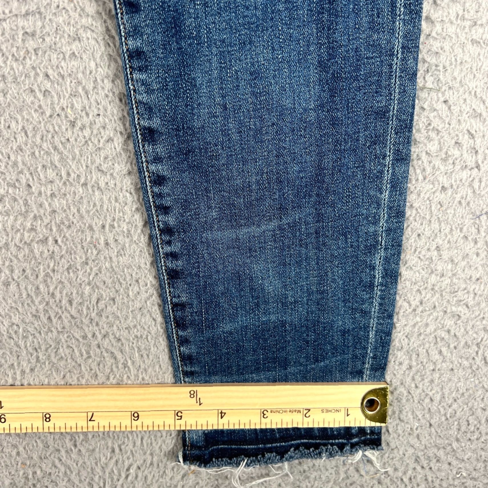 Citizens Of Humanity VINTAGE Citizens of Humanity Rocket Crop Skinny Jeans Women Size 26 Black Cotton Blend High Rise Denim Size 26" / US 2 / IT 38 - 2 Thumbnail