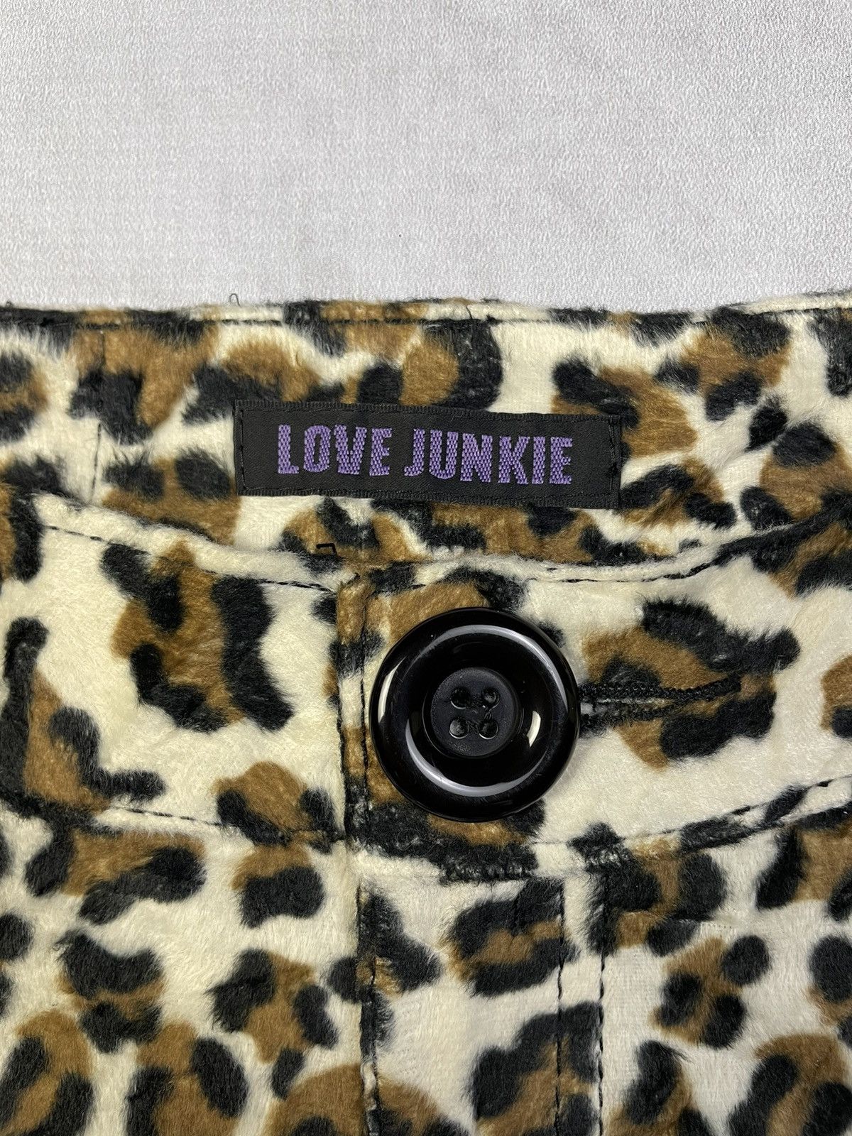 Hysteric Glamour Y2k Love Junkie Mcbling Gyaru Cheetah Micro Shorts Size 27" / US 4 / IT 40 - 5 Thumbnail