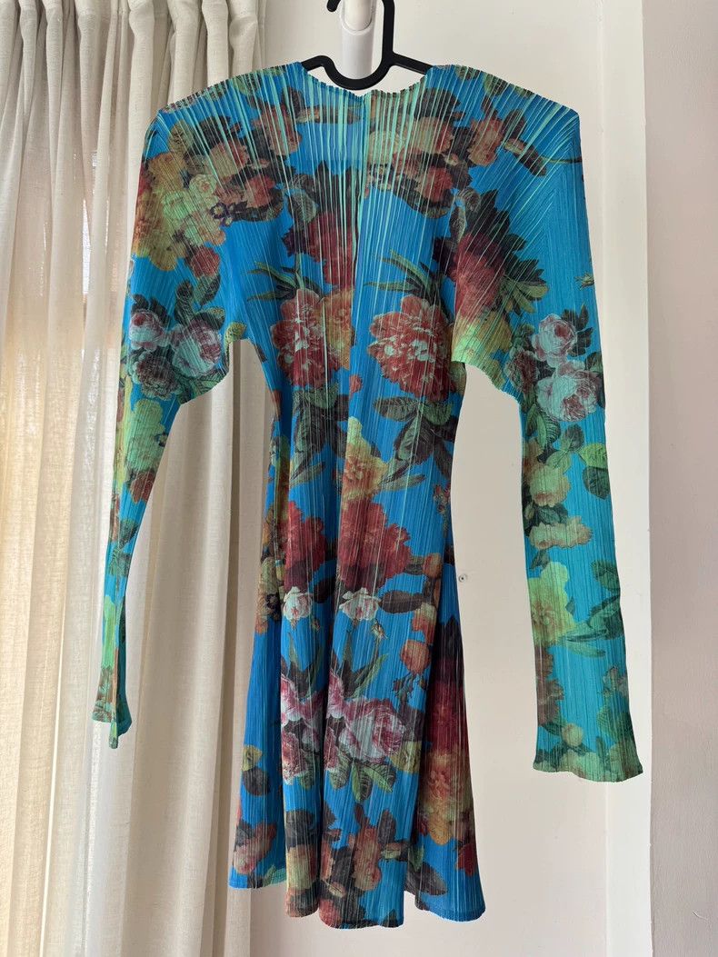 Issey Miyake issey miyake size:3 A cardigan with rose flowers Size XXS / US 00 / IT 34 - 2 Thumbnail