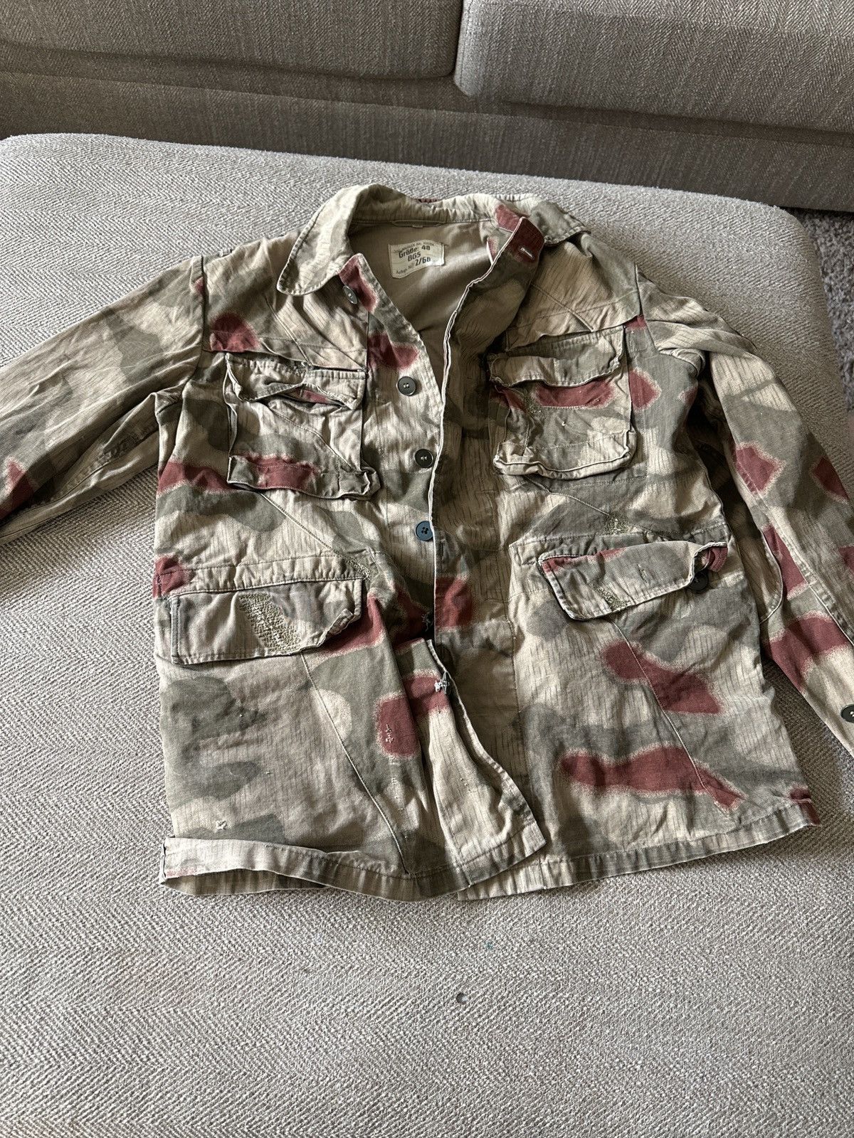 Vintage German Military Camo Field Jacket (1968)