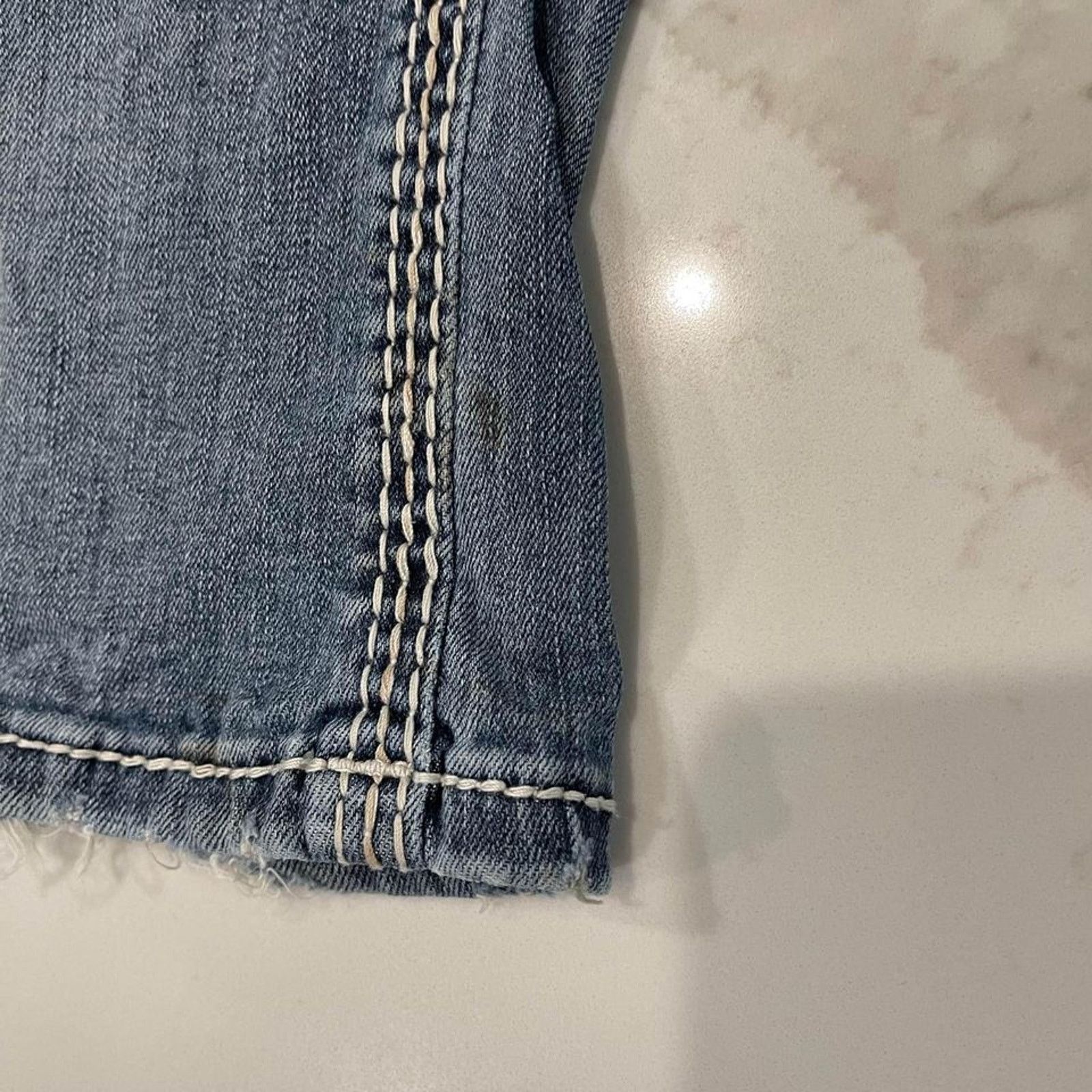 Grace in LA Grace in LA Bootcut Jeans Rhinestone Distressed Women's 29 Size 29" - 2 Thumbnail