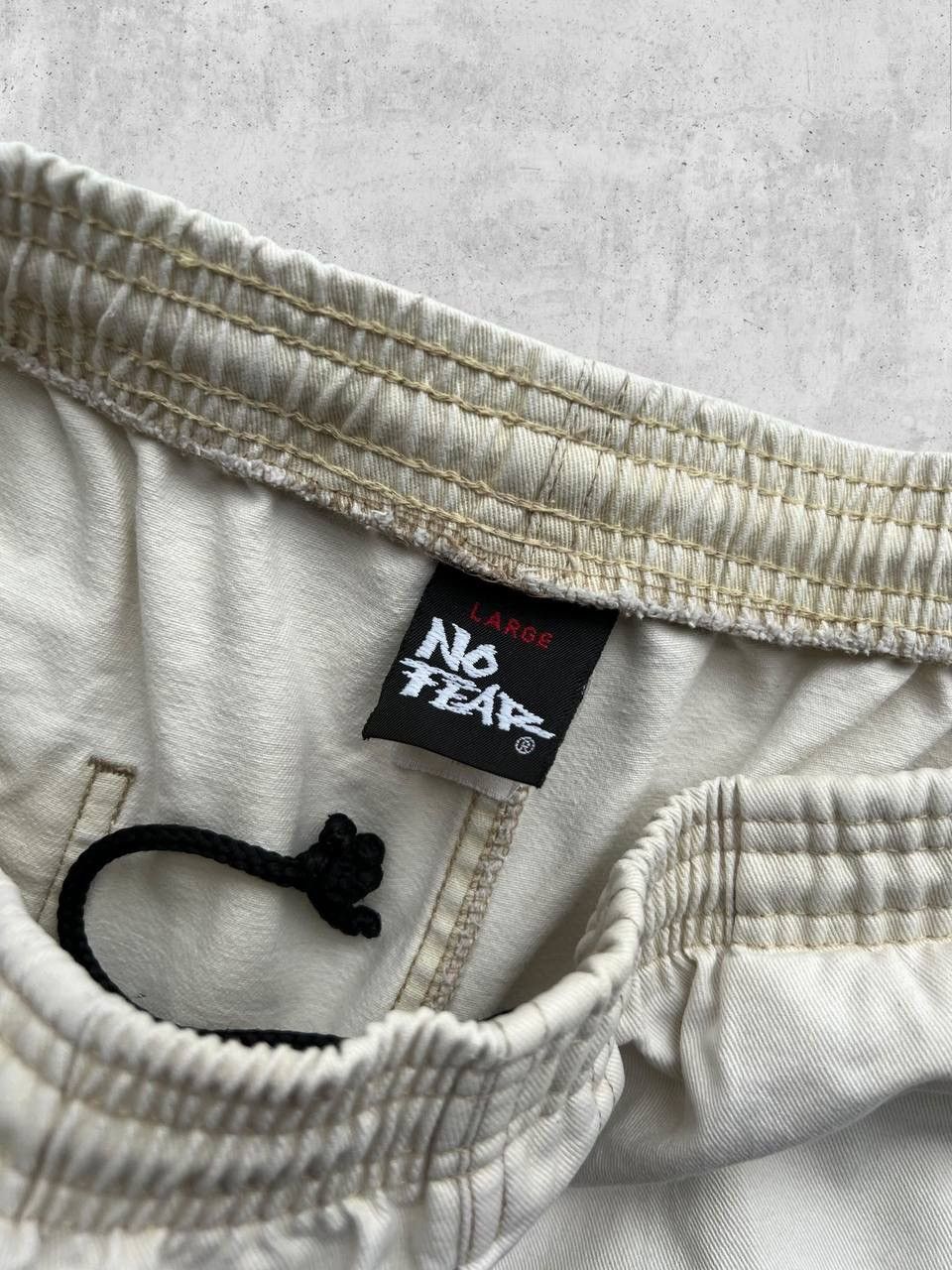No Fear No Fear MADE IN USA vintage baggy pants jean track Size US 34 / EU 50 - 4 Thumbnail