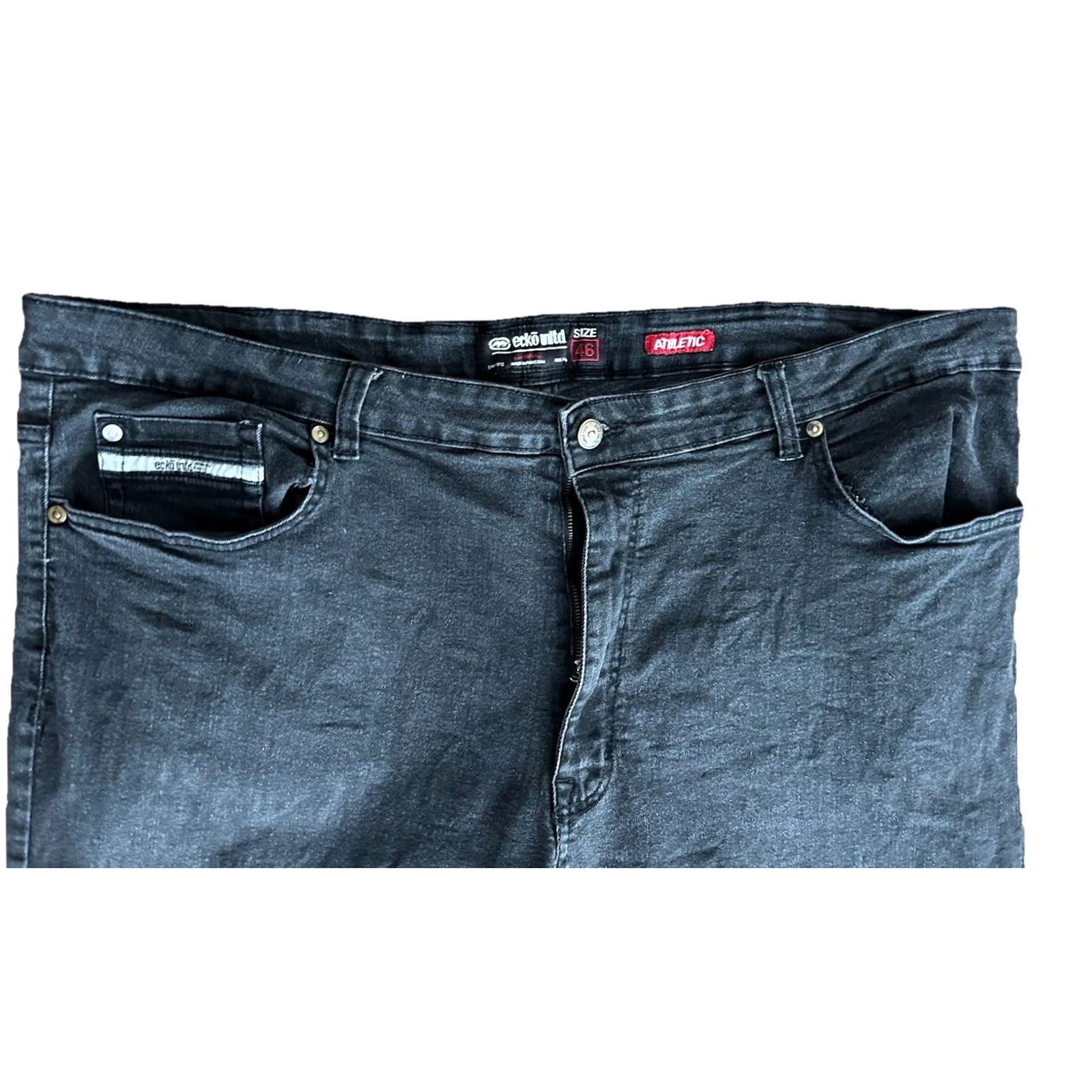 Ecko Unltd. VINTAGE Ecko Unltd. Jeans Men 46x29 Denim 5-Pocket Button Zip Hip Hop Grunge Y2K Size US 30 / EU 46 - 5 Thumbnail