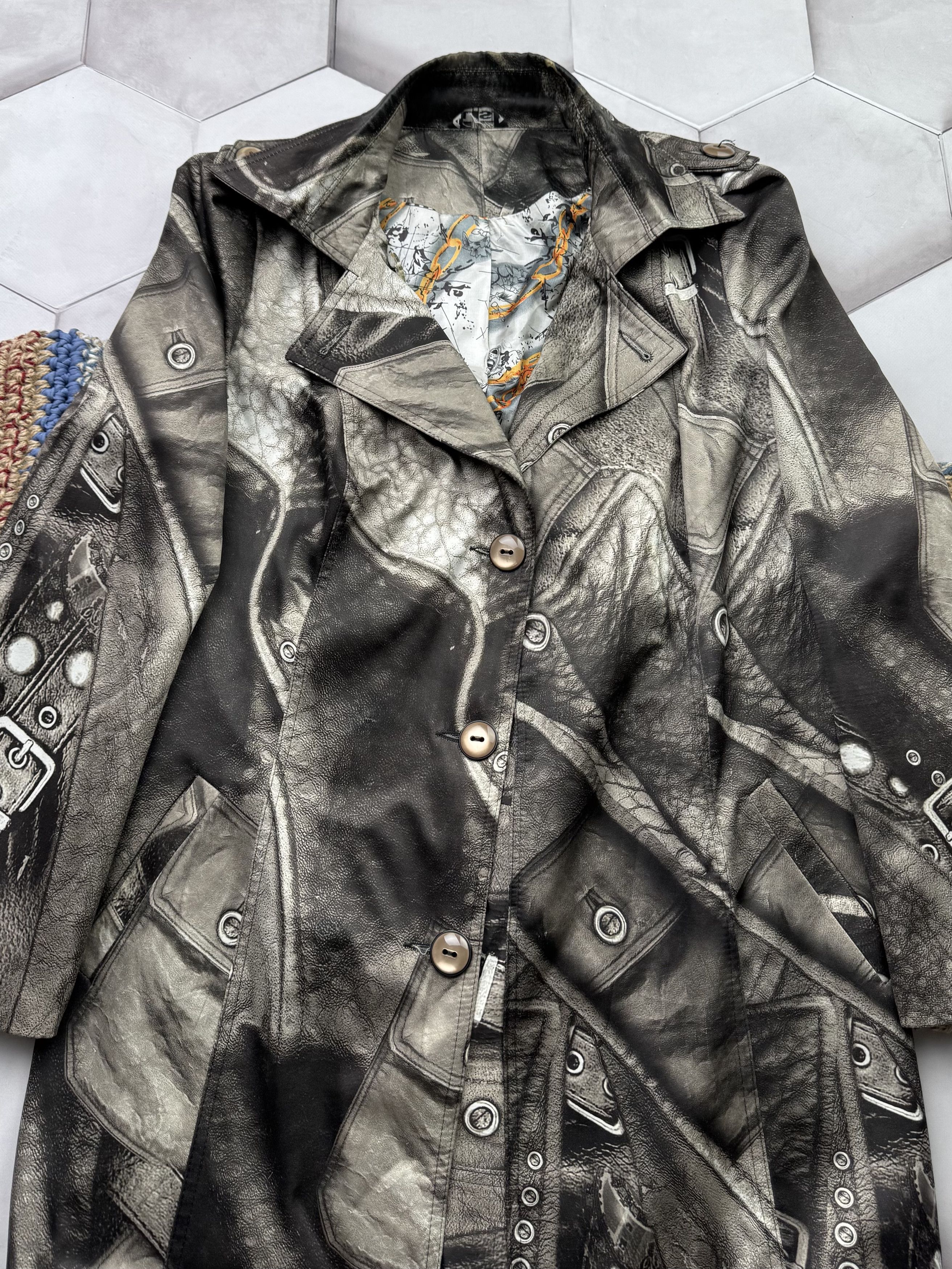 Vintage Vintage Printed Coat Size L / US 10 / IT 46 - 2 Thumbnail