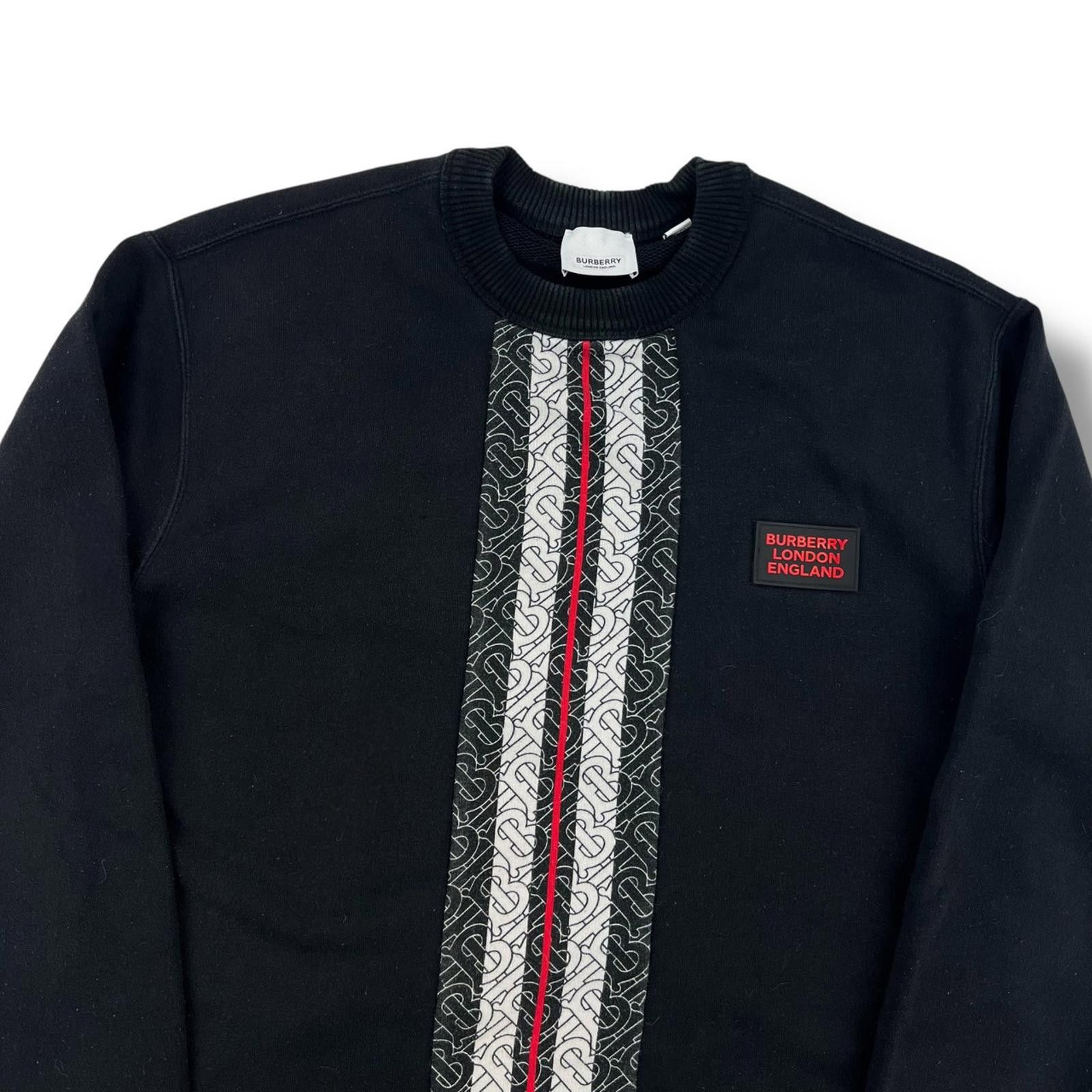 Burberry Burberry TB Monogram Black Sweatshirt Size US XS / EU 42 / 0 - 1 Thumbnail