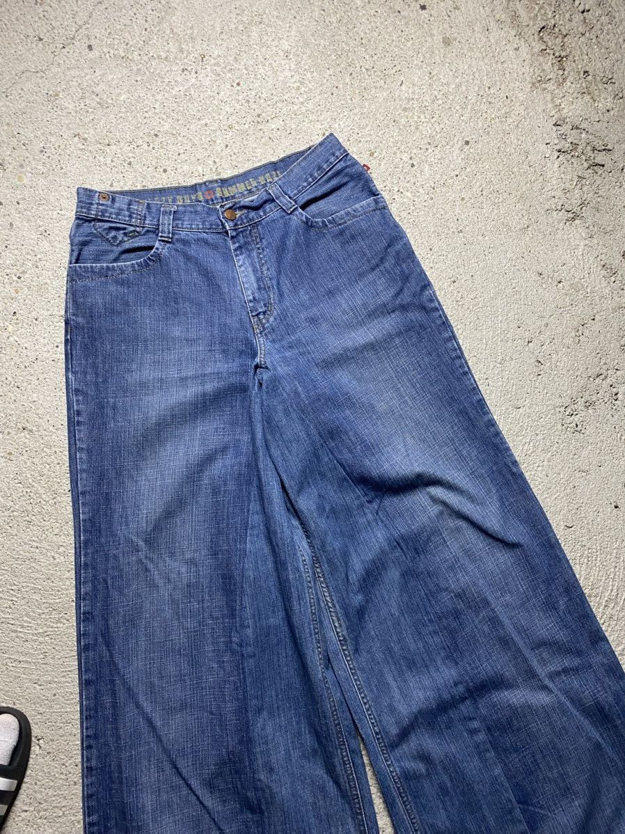 Vintage Baggy rap flared pants jeans vintage oversized custom Size US 34 / EU 50 - 5 Thumbnail