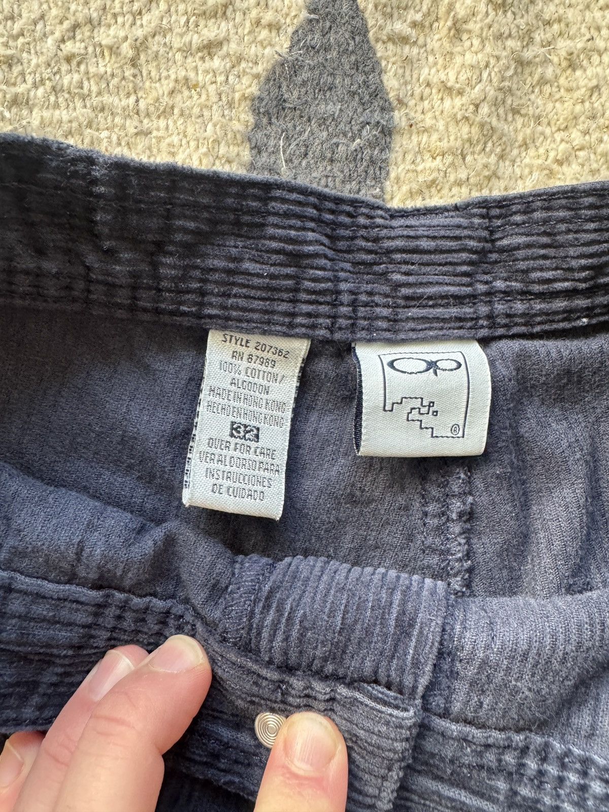 Ocean Pacific Vintage 90s OP Ocean Pacific Corduroy Baggy Shorts 32W Size US 32 / EU 48 - 4 Thumbnail