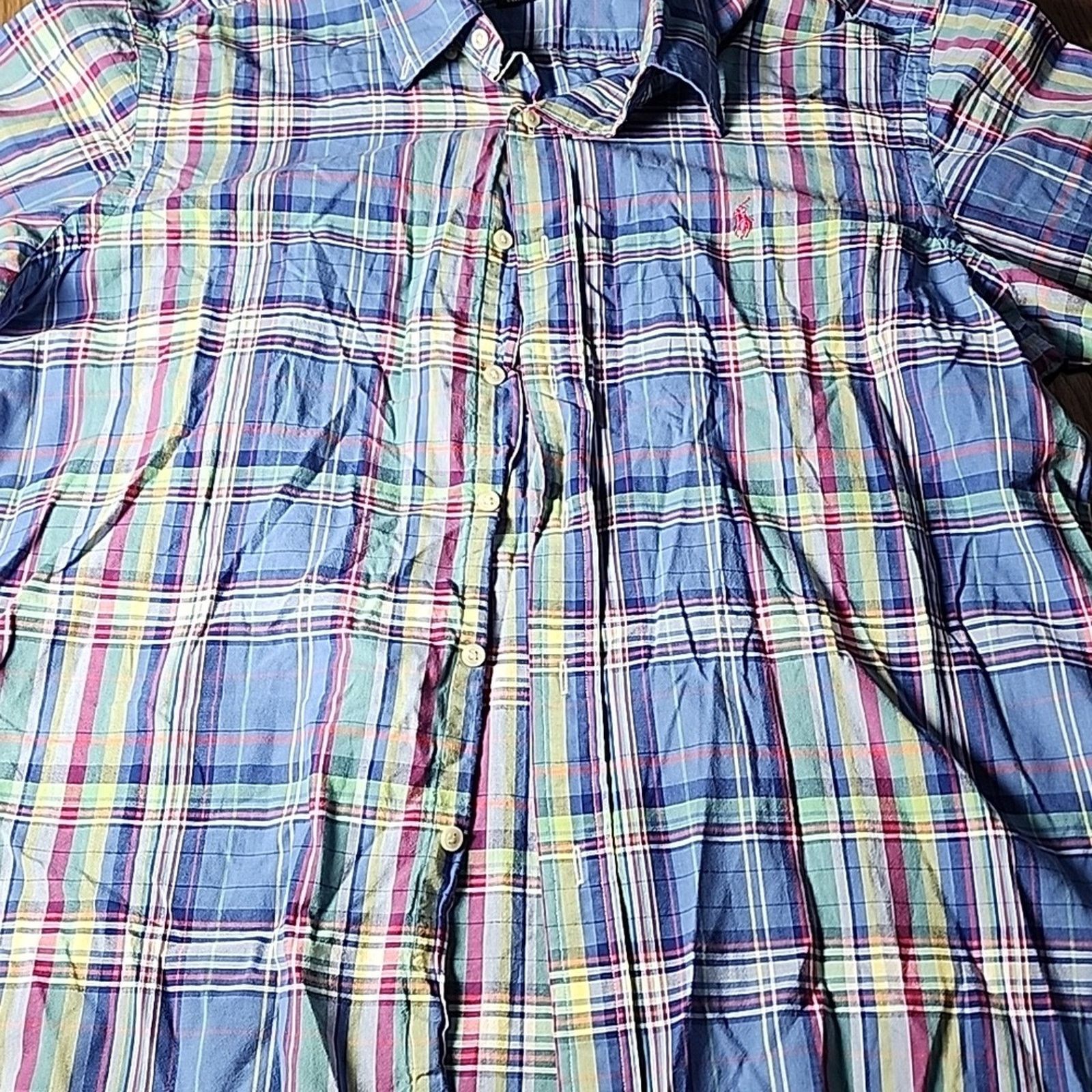 Ralph Lauren Ralph Lauren Multicolor Plaid Shirt Size US XL / EU 56 / 4 - 1 Thumbnail