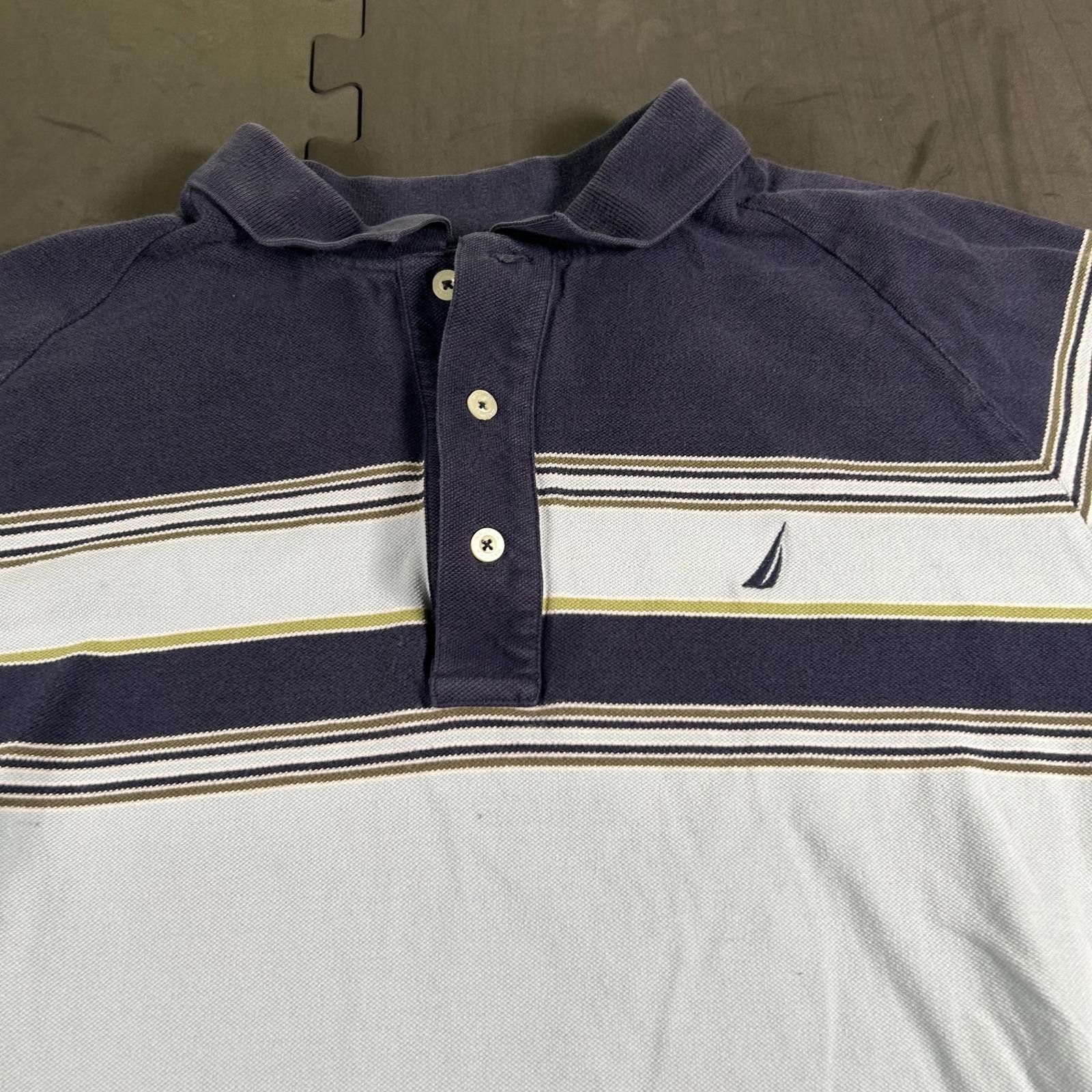 Nautica Vintage y2k Men's Nautica Polo Shirt size L Size US L / EU 52-54 / 3 - 2 Thumbnail