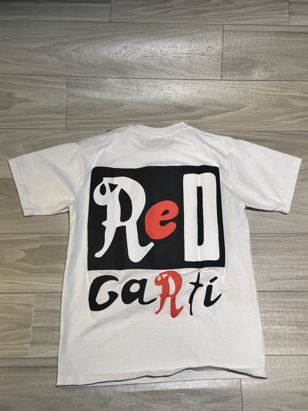 Other CPFM.XYZ “ReD GaRti” Graphic Tee – White – Size small/medium Size US S / EU 44-46 / 1 - 1 Thumbnail