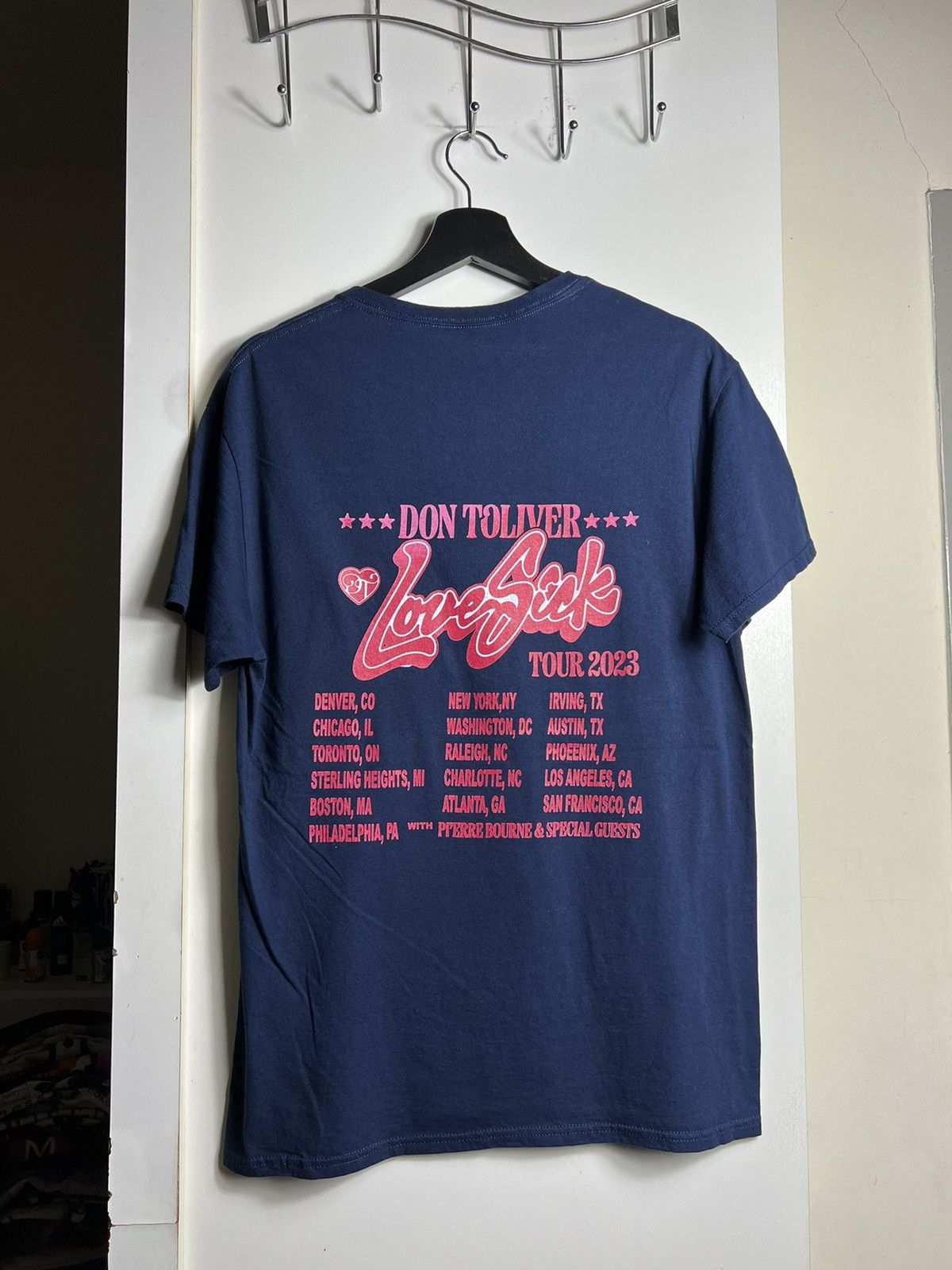 Band Tees × Rap Tees Don Toliver Lovesick Tour Tee Size US M / EU 48-50 / 2 - 2 Thumbnail