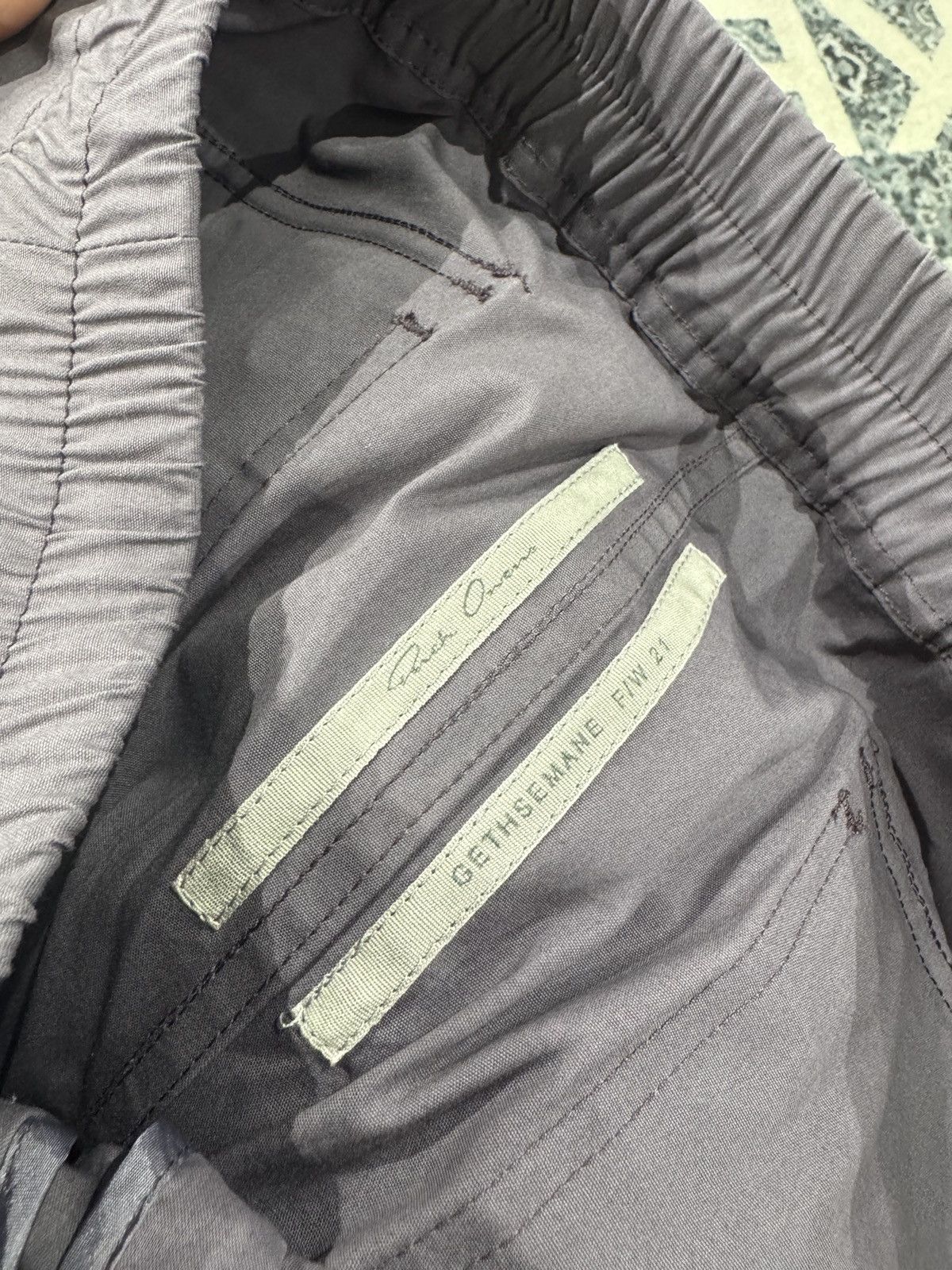 Rick Owens Rick Owens Eggplant Gunshell Cargos SS21 Size US 34 / EU 50 - 4 Thumbnail