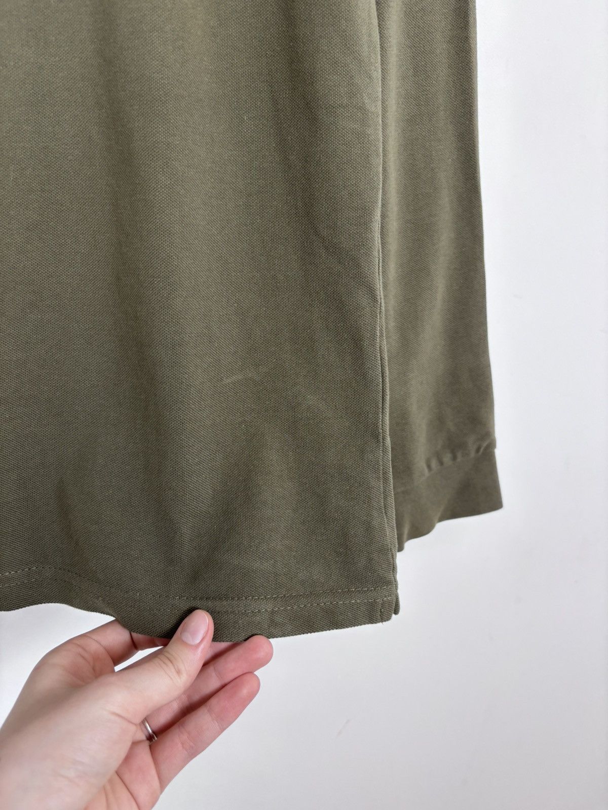 Weekend Offender Weekend Offender Men’s Khaki Long Sleeve Polo Shirt Size US S / EU 44-46 / 1 - 11 Thumbnail