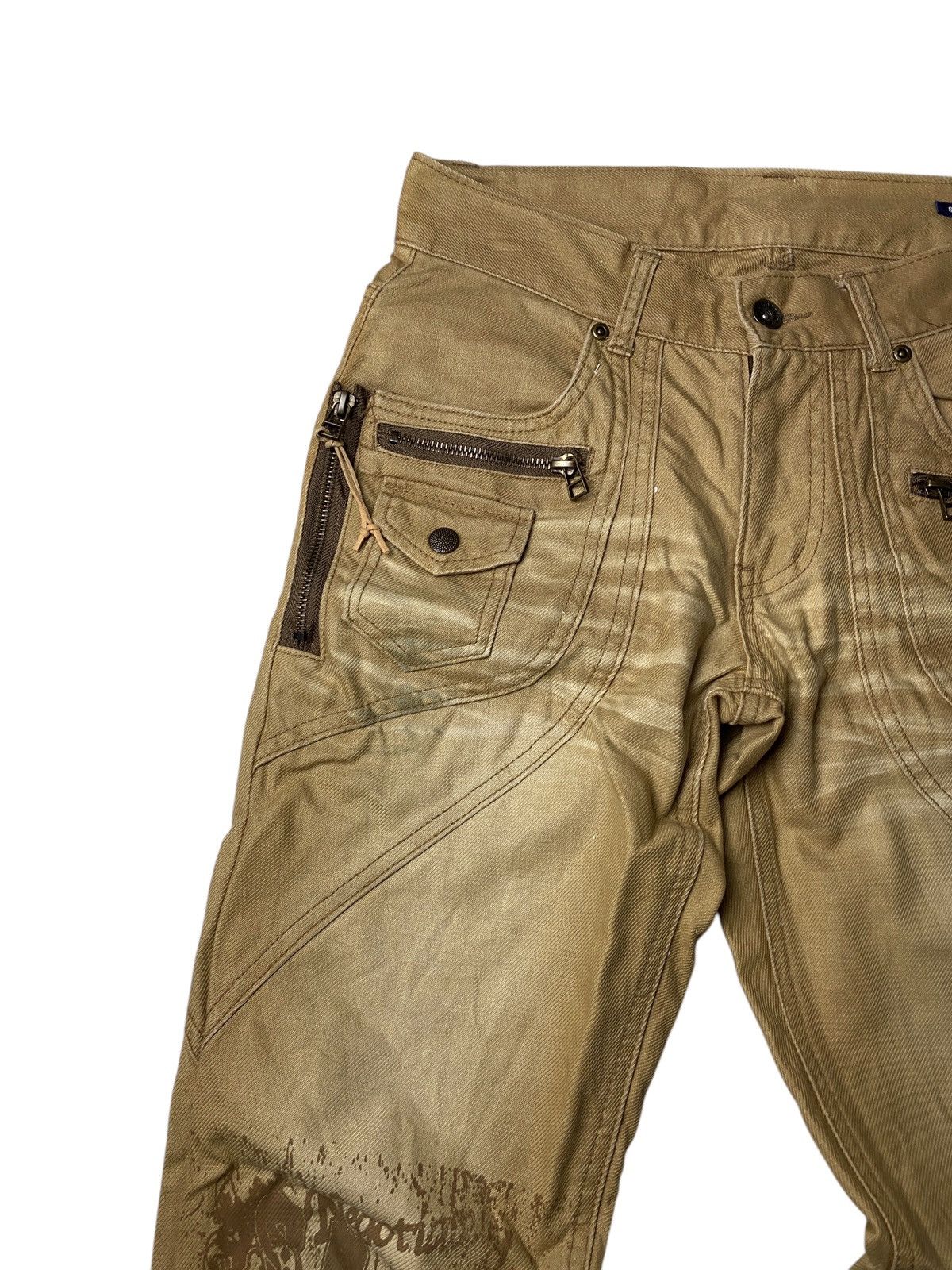 If Six Was Nine 2000's Semantic Design Multipocket Clawmark Tribal Pants Size US 28 / EU 44 - 7 Thumbnail