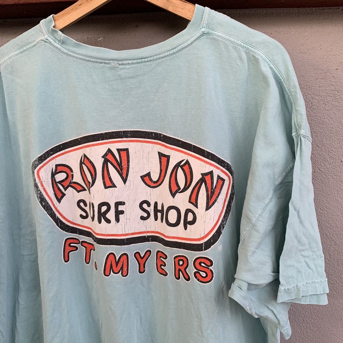 Vintage Y2K Ron Jon Surf Shop SurfBoards Oversized Tee Size US XXL / EU 58 / 5 - 2 Thumbnail