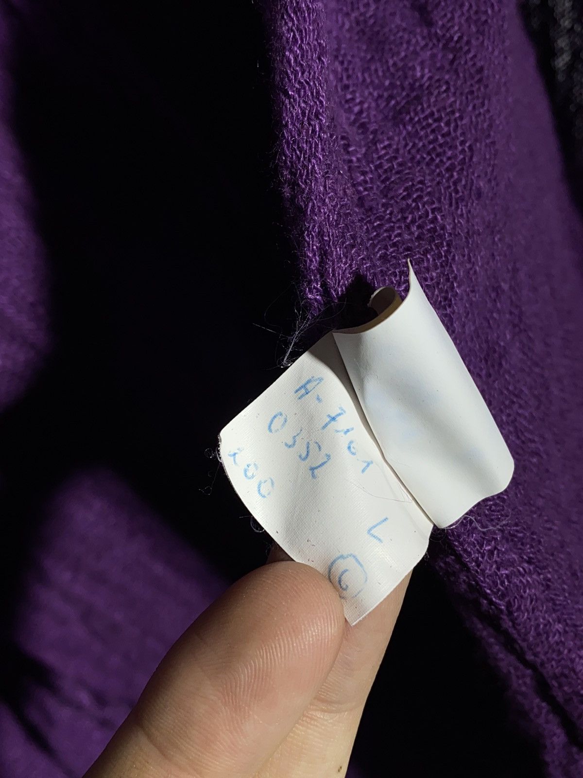 Other Grizas Lightweight Purple Linen Cardigan Size L / US 10 / IT 46 - 16 Thumbnail