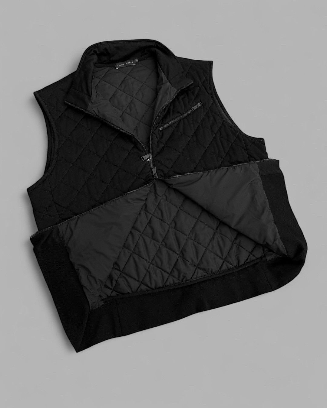 Polo Ralph Lauren RALPH LAUREN Black Label Diamond Quilt Windproof Jacket Size US XL / EU 56 / 4 - 2 Thumbnail