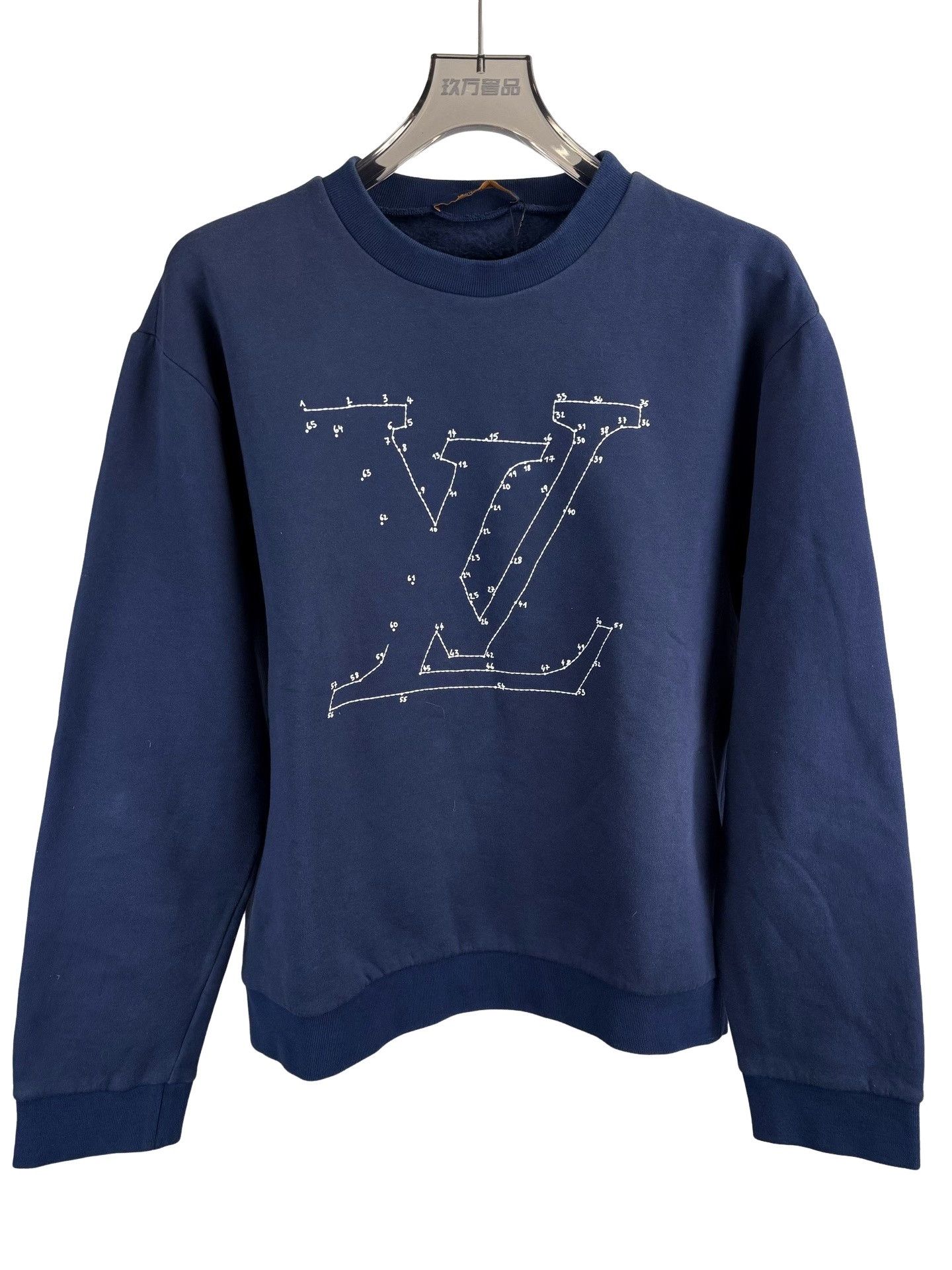 Louis Vuitton Louis Vuitton Connect the Dots Logo Sweatshirt L Size US L / EU 52-54 / 3 - 1 Thumbnail