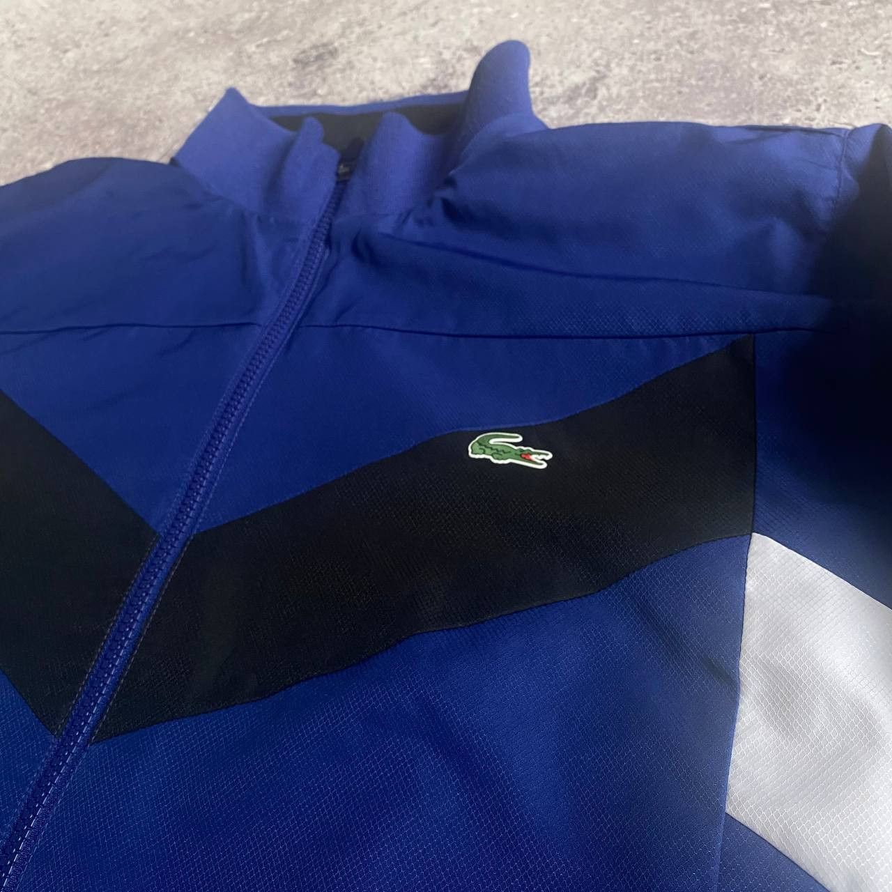 Lacoste Lacoste Track Top Blue Jacket Size US XL / EU 56 / 4 - 2 Thumbnail