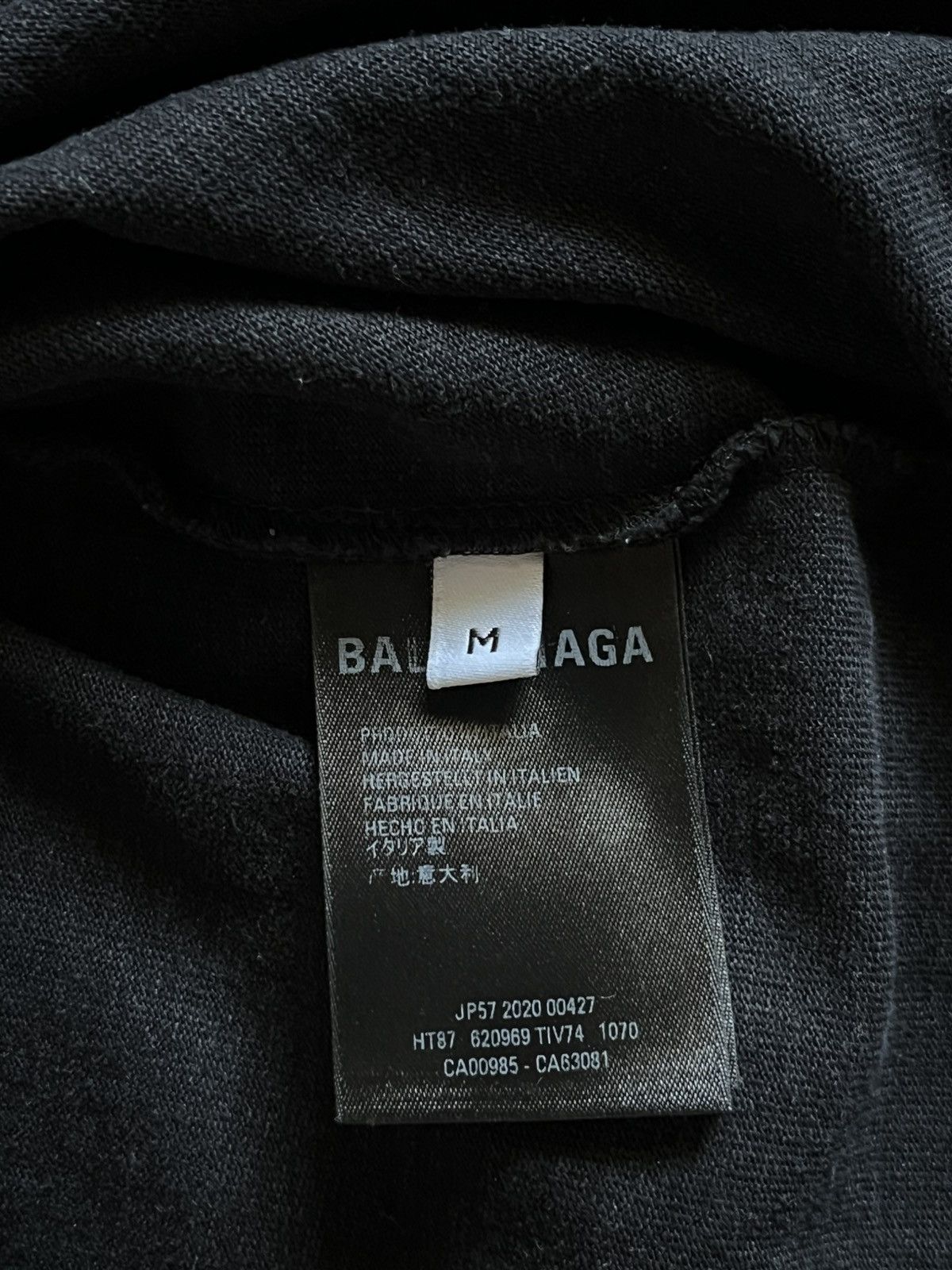 Balenciaga Balenciaga Crew T-Shirt Size US M / EU 48-50 / 2 - 4 Thumbnail
