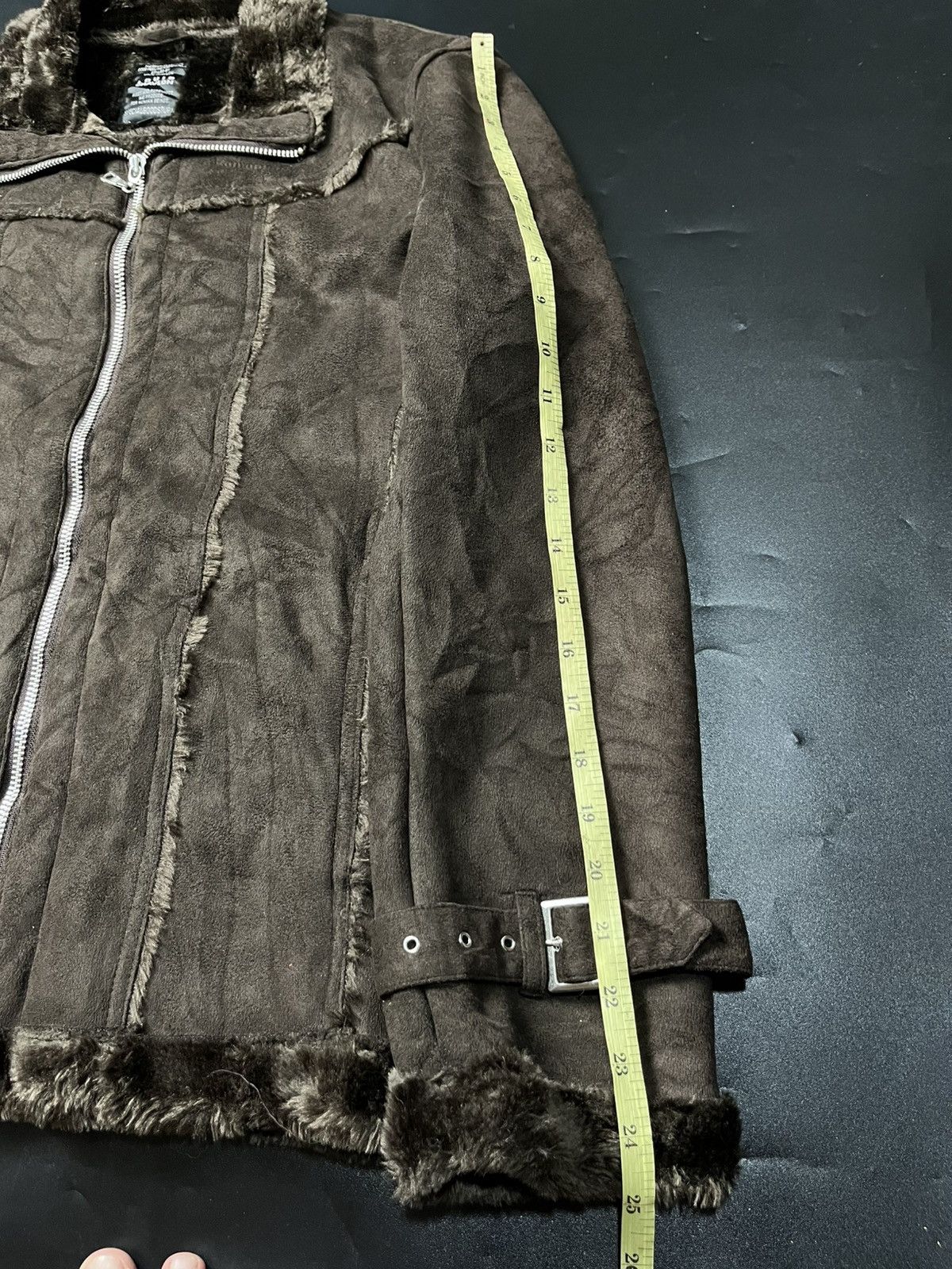 If Six Was Nine × Japanese Brand Japanese Louis Chavlon Crazy Suede Fur jacket Size US M / EU 48-50 / 2 - 12 Thumbnail