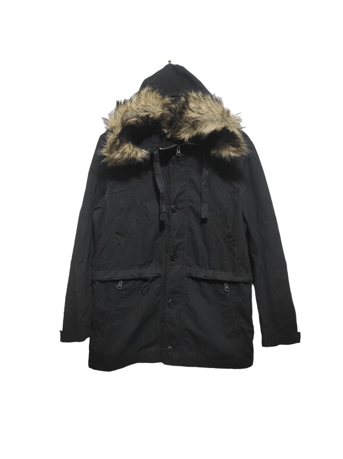 Gap Gap Faux Fur Hooded Parka Jacket Size US M / EU 48-50 / 2 - 1 Thumbnail