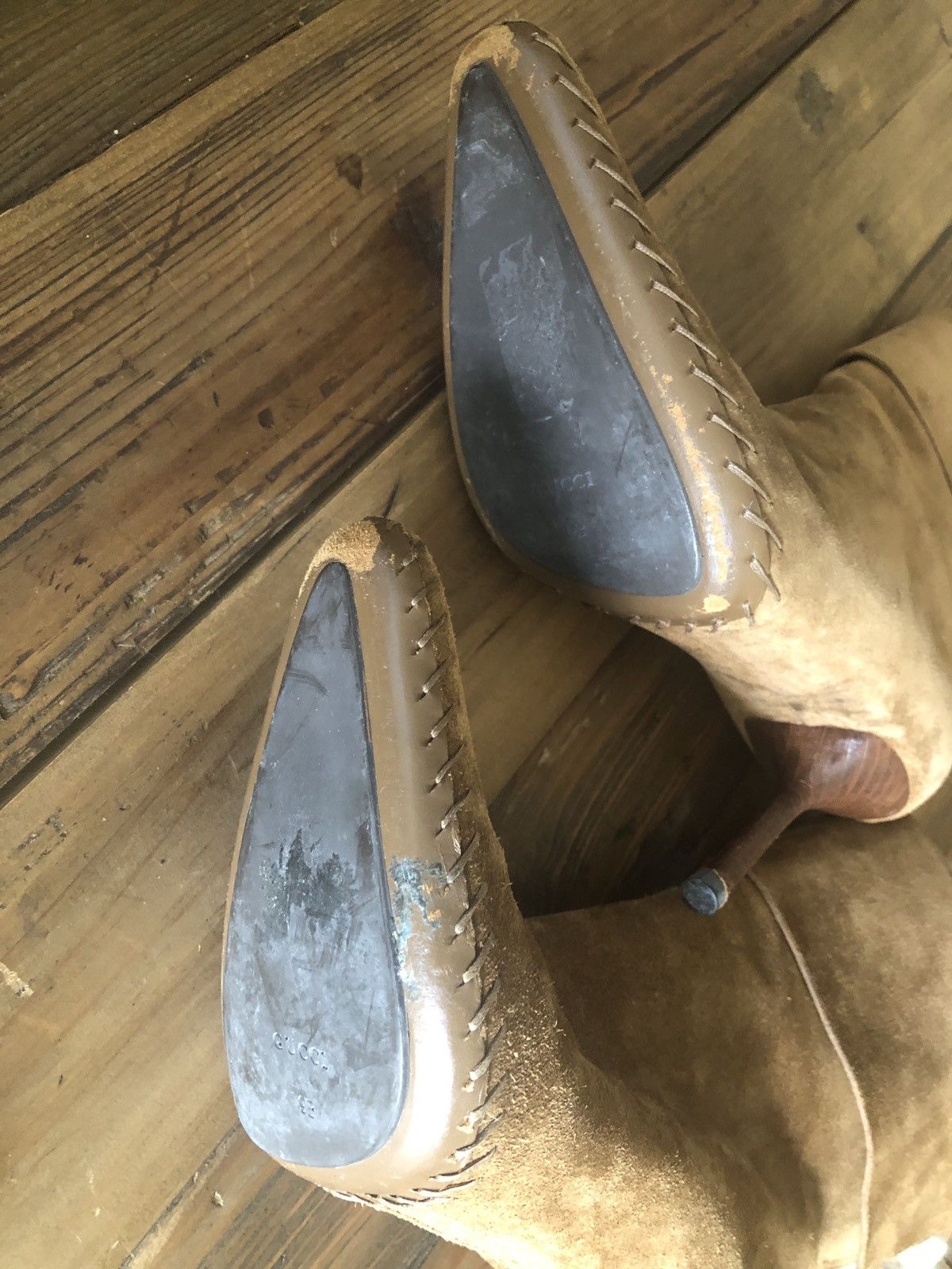 Gucci Gucci Suede Leather Boots 9 Size US 9 / IT 39 - 5 Thumbnail