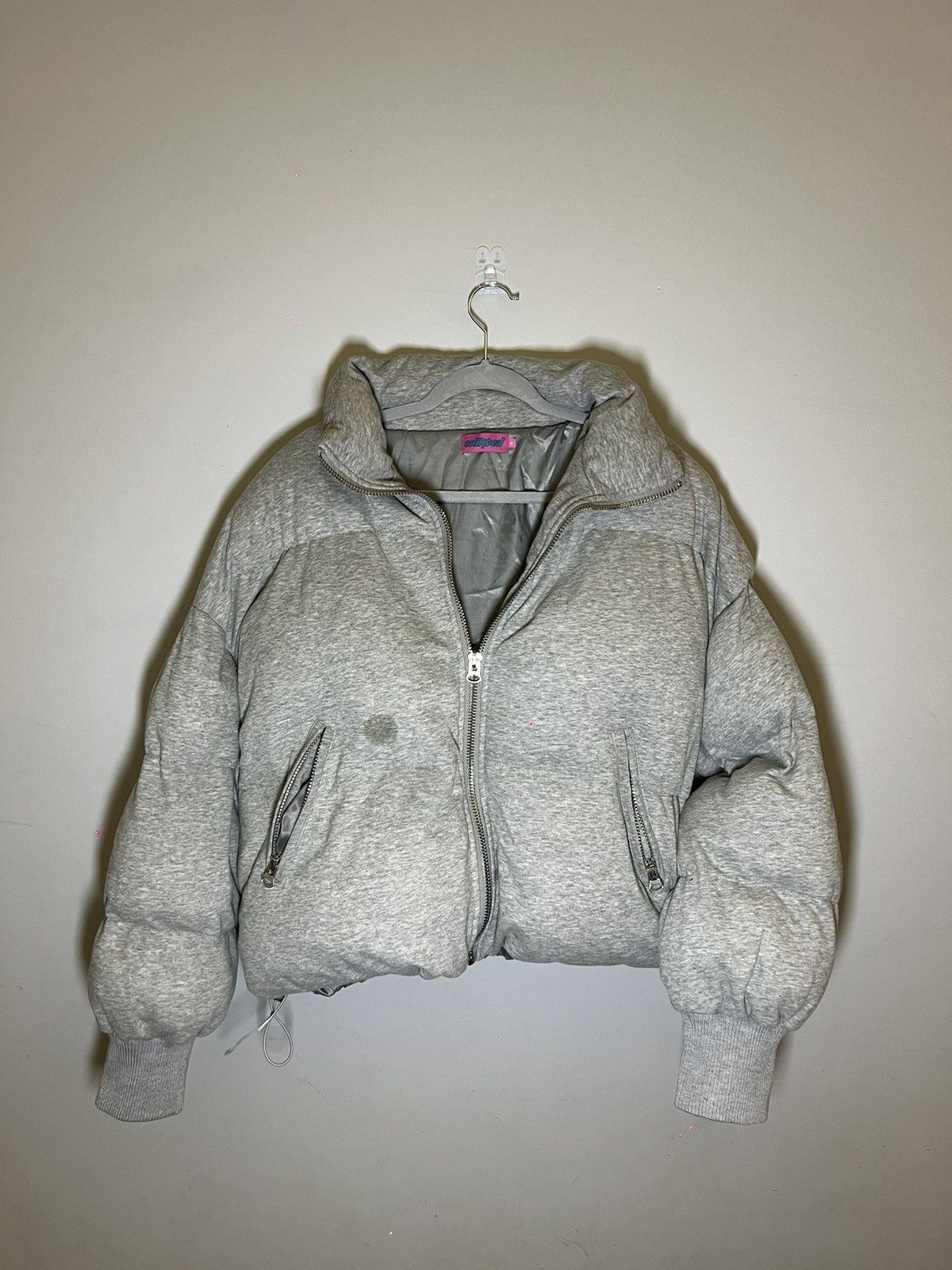 Other Edikted Grey Cotton Puffer Coat Size M / US 6-8 / IT 42-44 - 1 Thumbnail