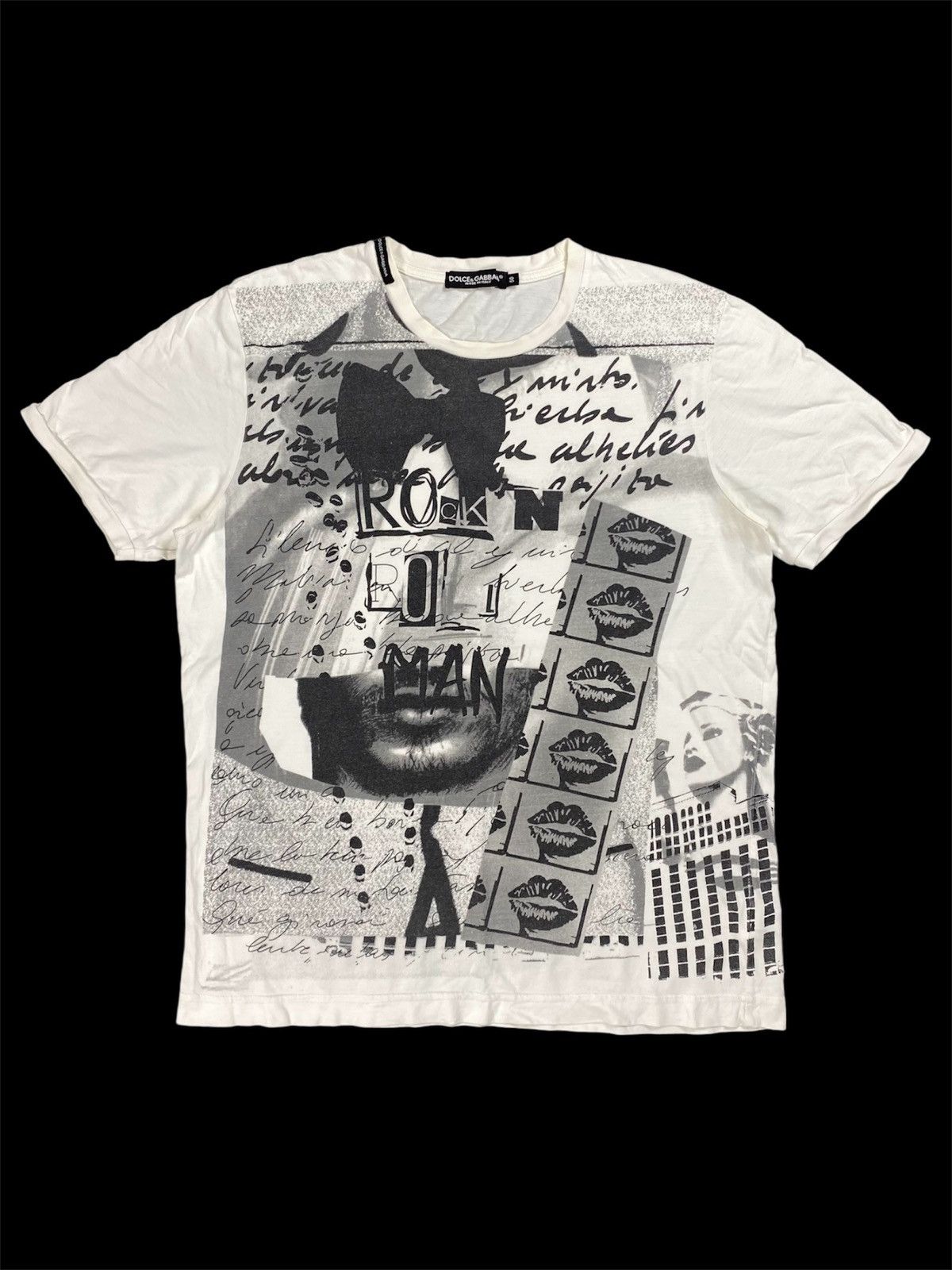 Dolce & Gabbana Dolce & Gabbana Rock N Roll Man T-Shirt Size US L / EU 52-54 / 3 - 1 Thumbnail