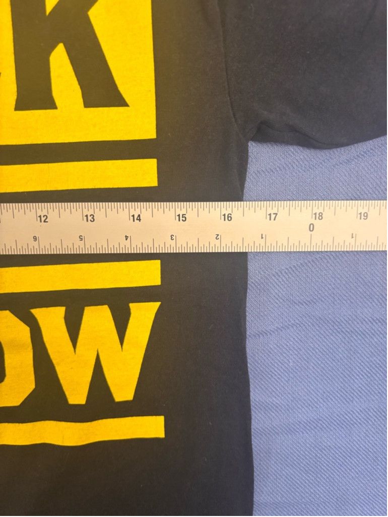 Hanes Men's Hanes Wiz Khalifa Black & Yellow T-shirt Size S Size US S / EU 44-46 / 1 - 3 Thumbnail