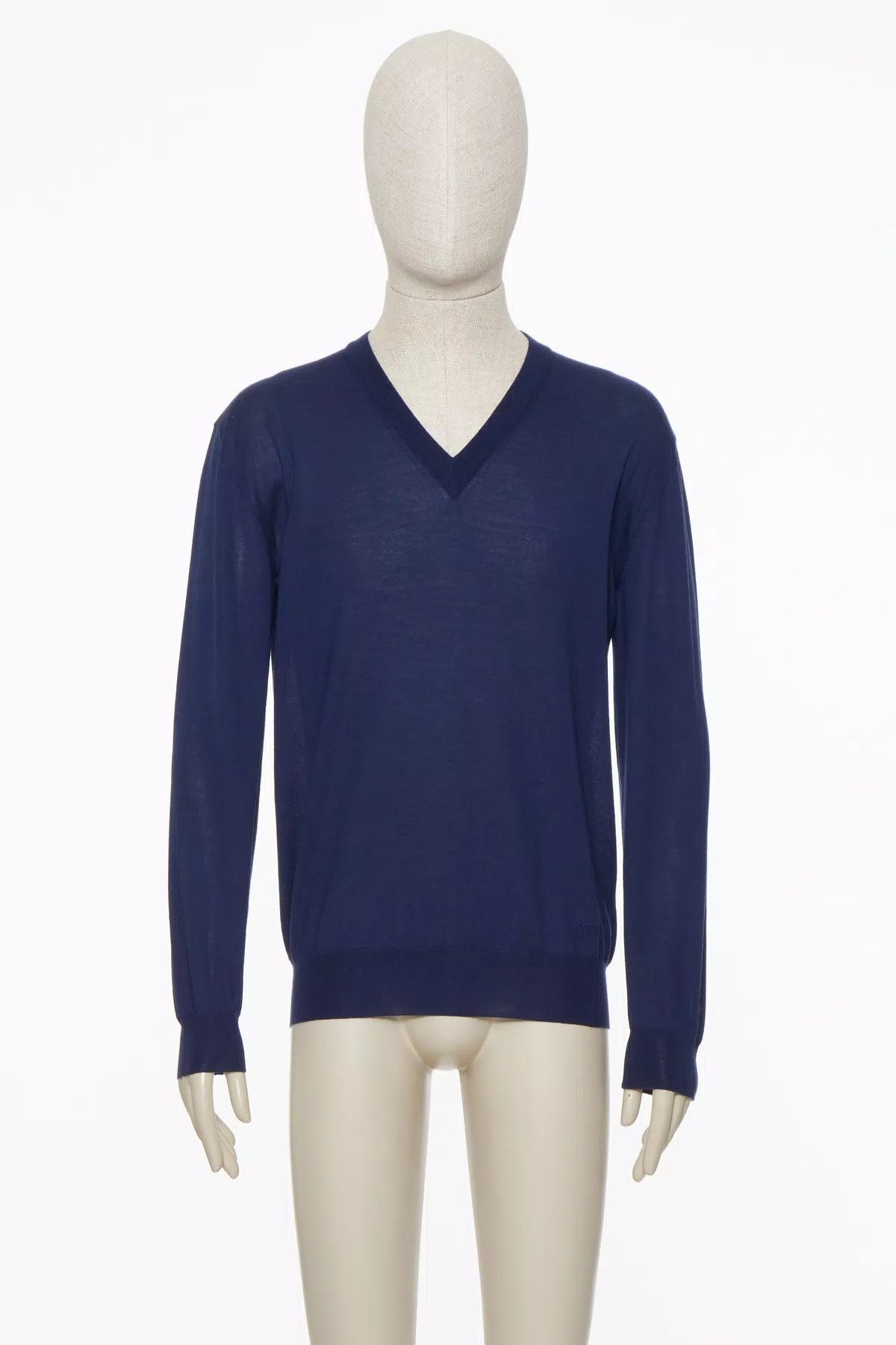 Valentino oc11z0625 Sweater in Navy Blue Size US S / EU 44-46 / 1 - 1 Thumbnail